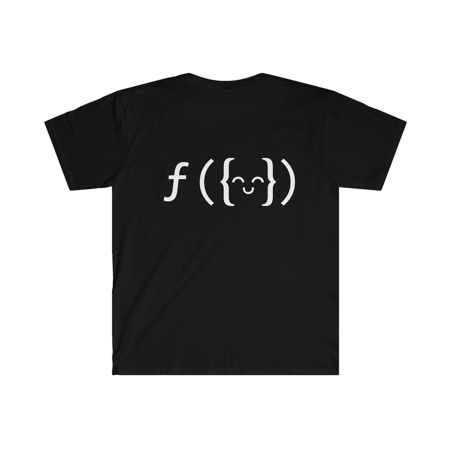 Unisex T-shirt - f( ) LOGO BACK - Dark