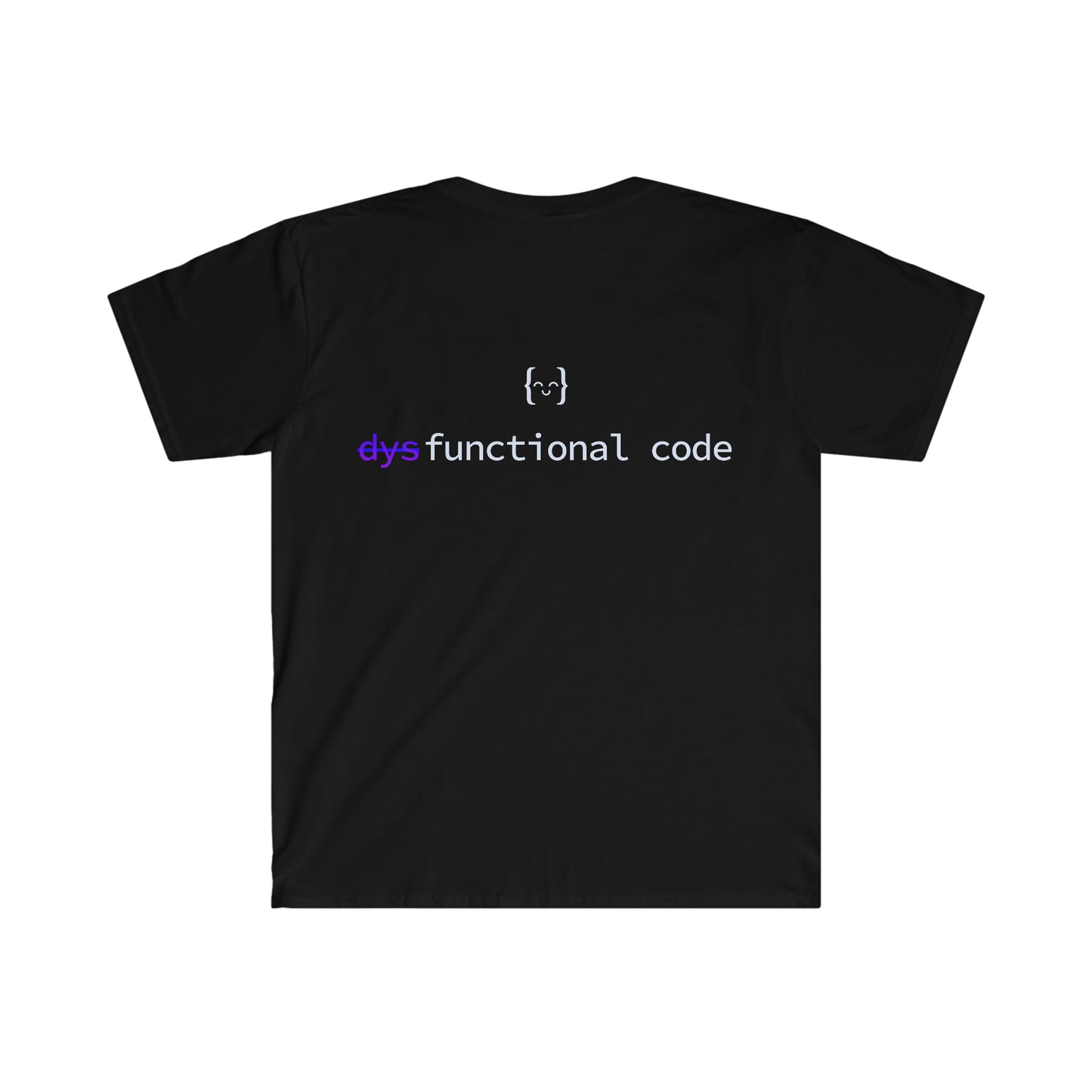 Unisex T-shirt - dsyFunctional February - LOGO BACK - Dark