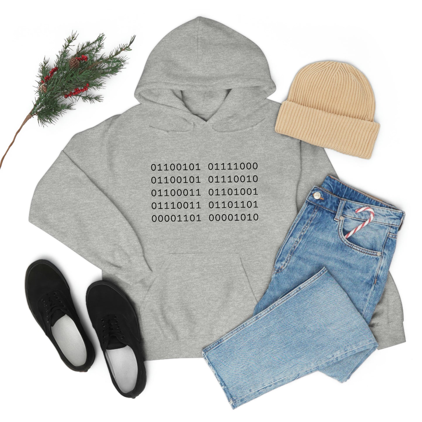 Unisex Hoodie - Mechanical March LOGO FRONT - Light Mode