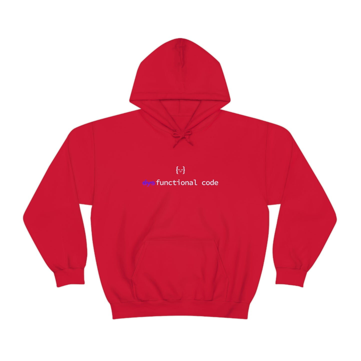 Unisex Hoodie - dysFunctional February LOGO FRONT - Dark Mode