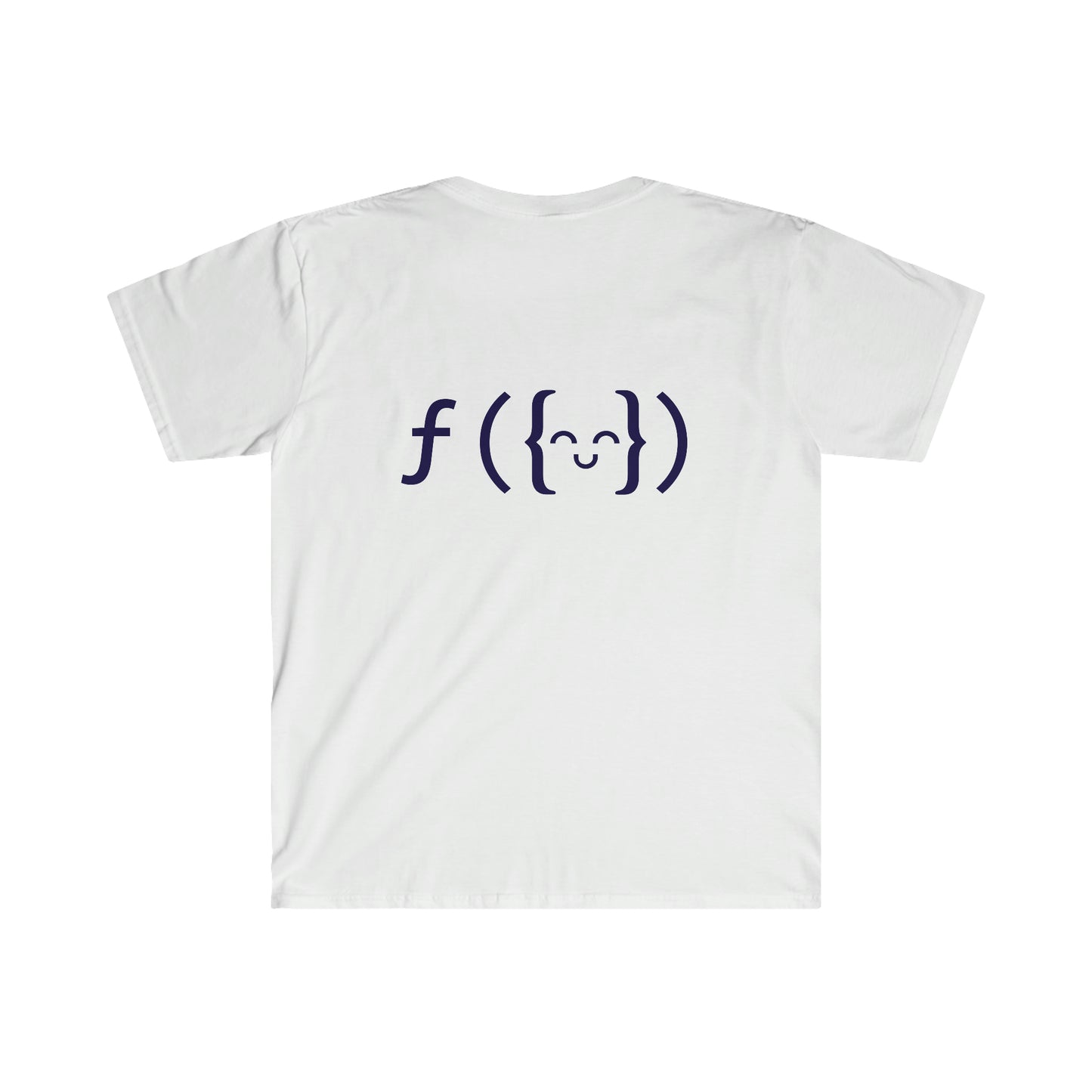 Unisex T-shirt - f( ) LOGO BACK - Light
