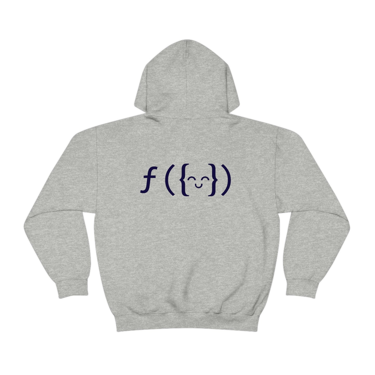 Unisex Hoodie - f( ) LOGO BACK/EXERCISM LOGO FRONT - Light Mode