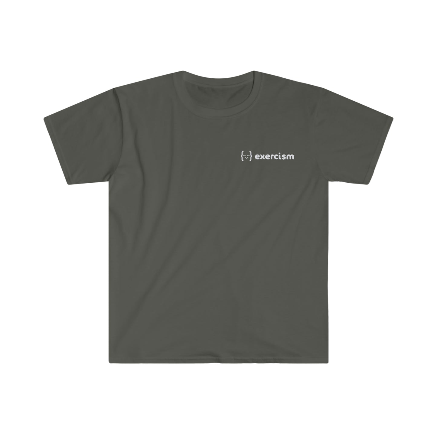 Unisex T-shirt - f( ) LOGO BACK - Dark