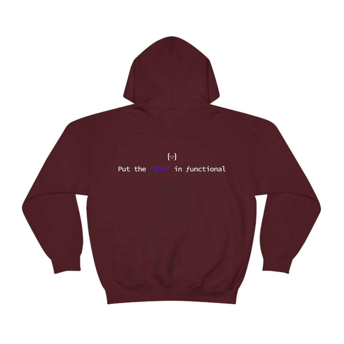 Unisex Hoodie - Fun in Functional LOGO BACK/EXERCISM LOGO FRONT - Dark Mode