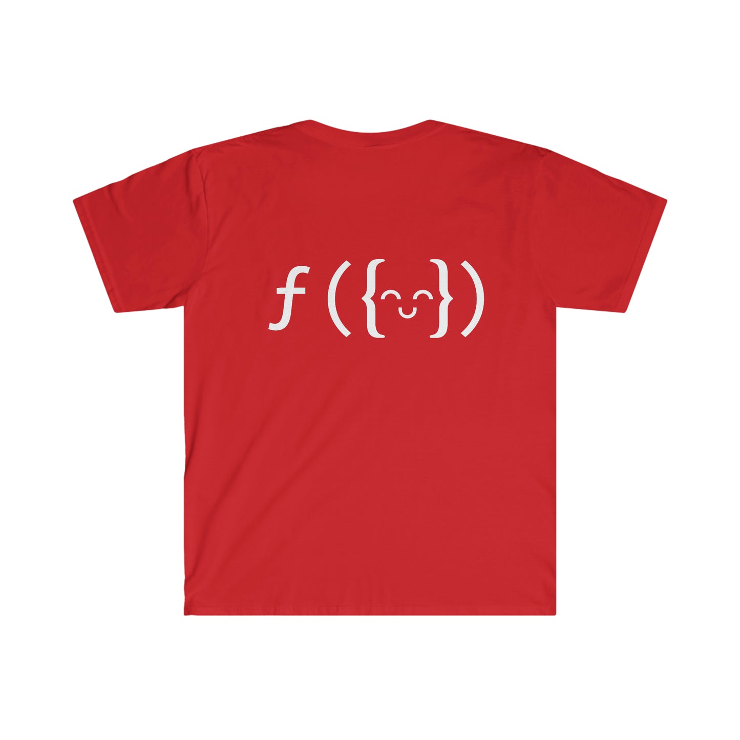 Unisex T-shirt - f( ) LOGO BACK - Dark