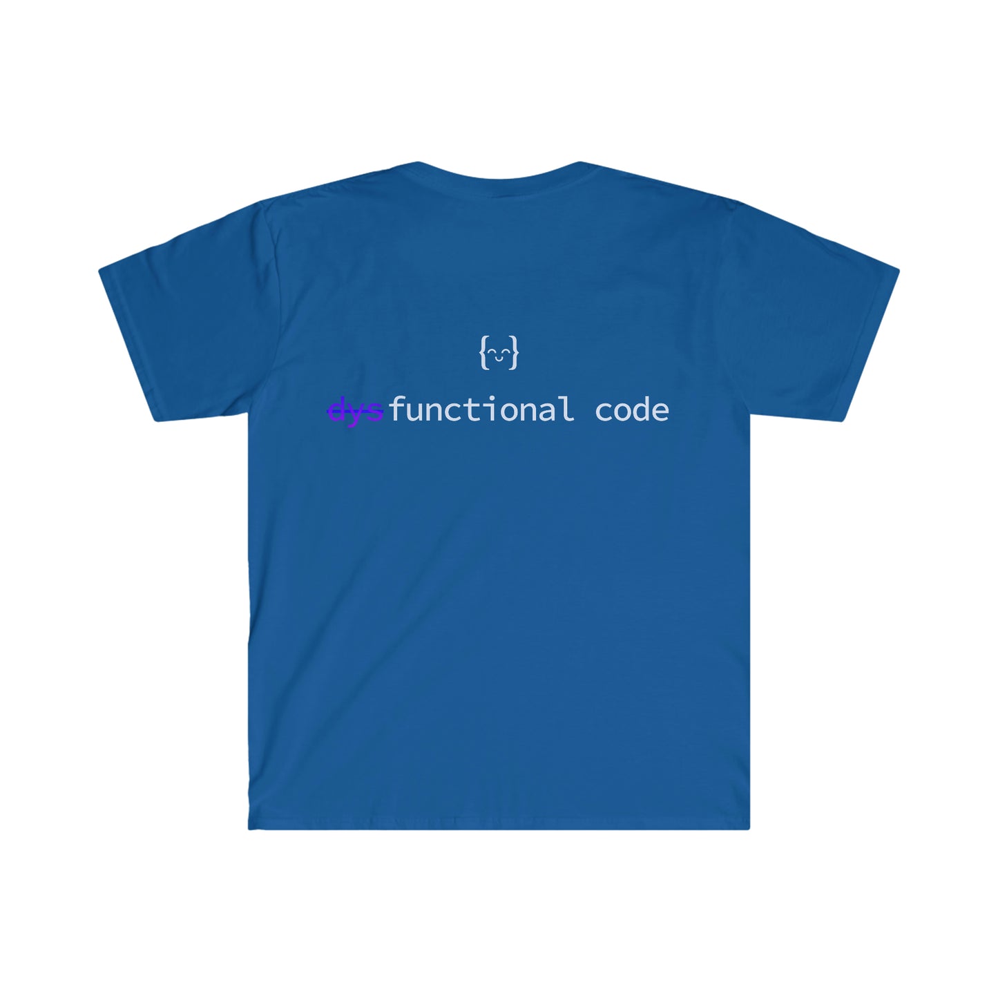 Unisex T-shirt - dsyFunctional February - LOGO BACK - Dark