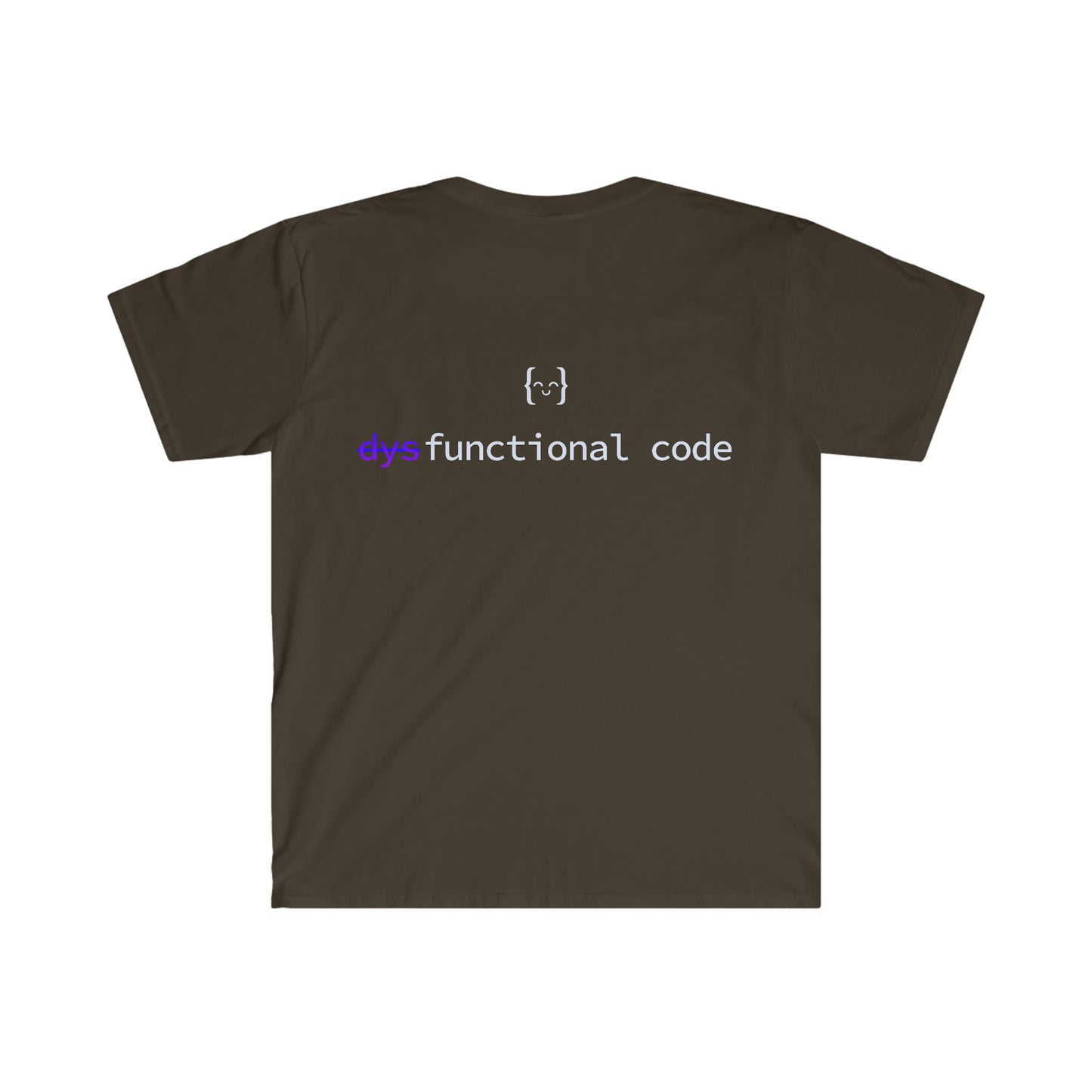 Unisex T-shirt - dsyFunctional February - LOGO BACK - Dark