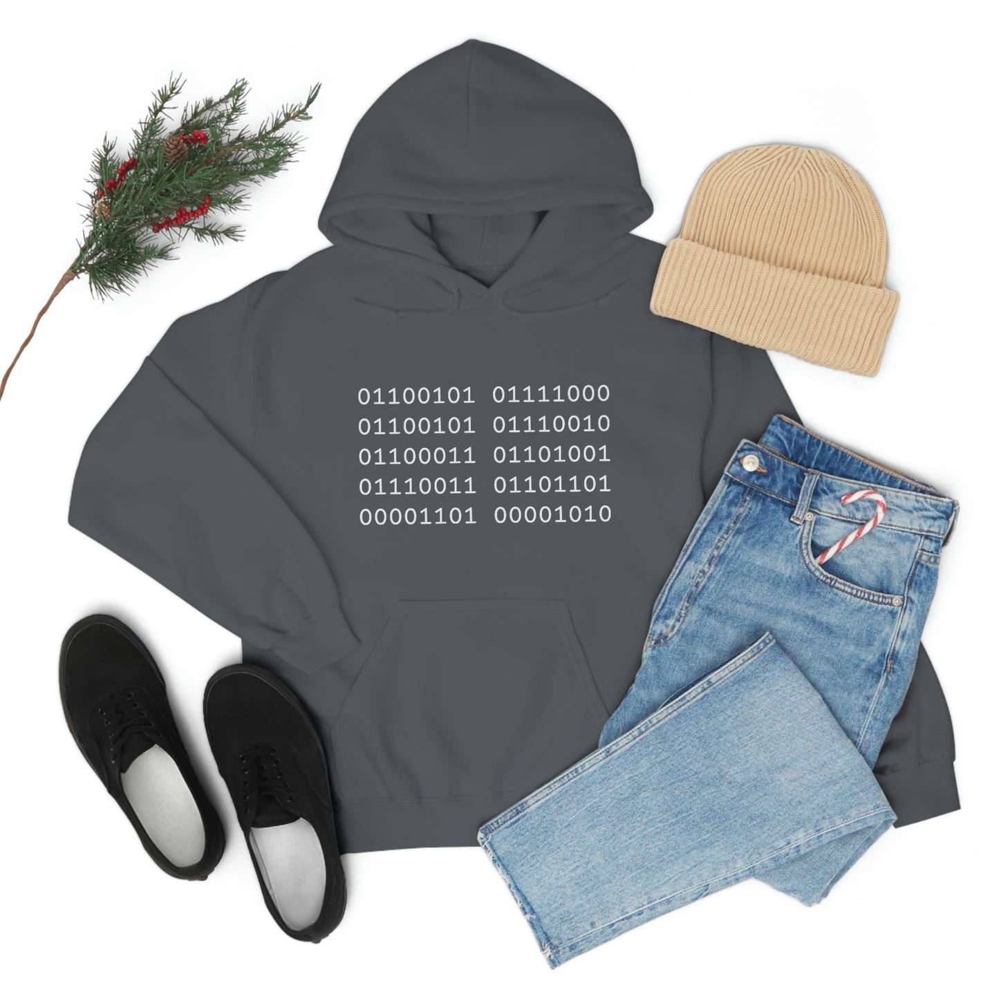 Unisex Hoodie - Mechanical March LOGO FRONT - Dark Mode