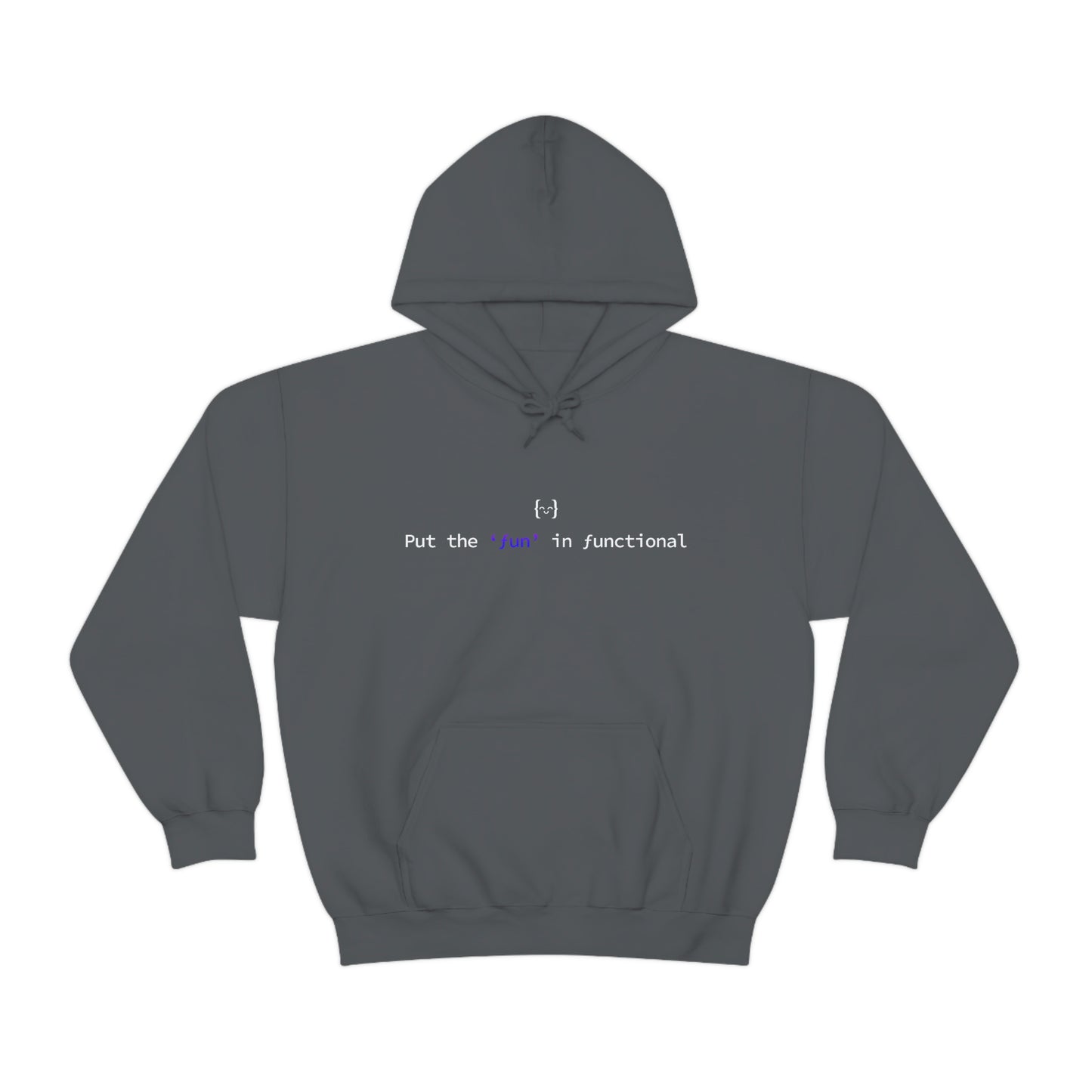 Unisex Hoodie - Fun in Functional LOGO FRONT - Dark Mode