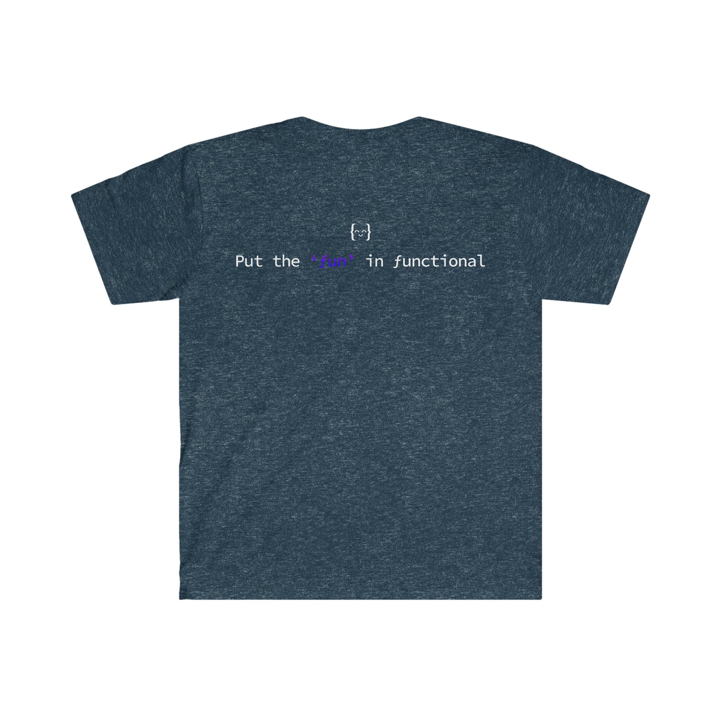 Unisex T-shirt - Fun in Functional LOGO BACK - Dark