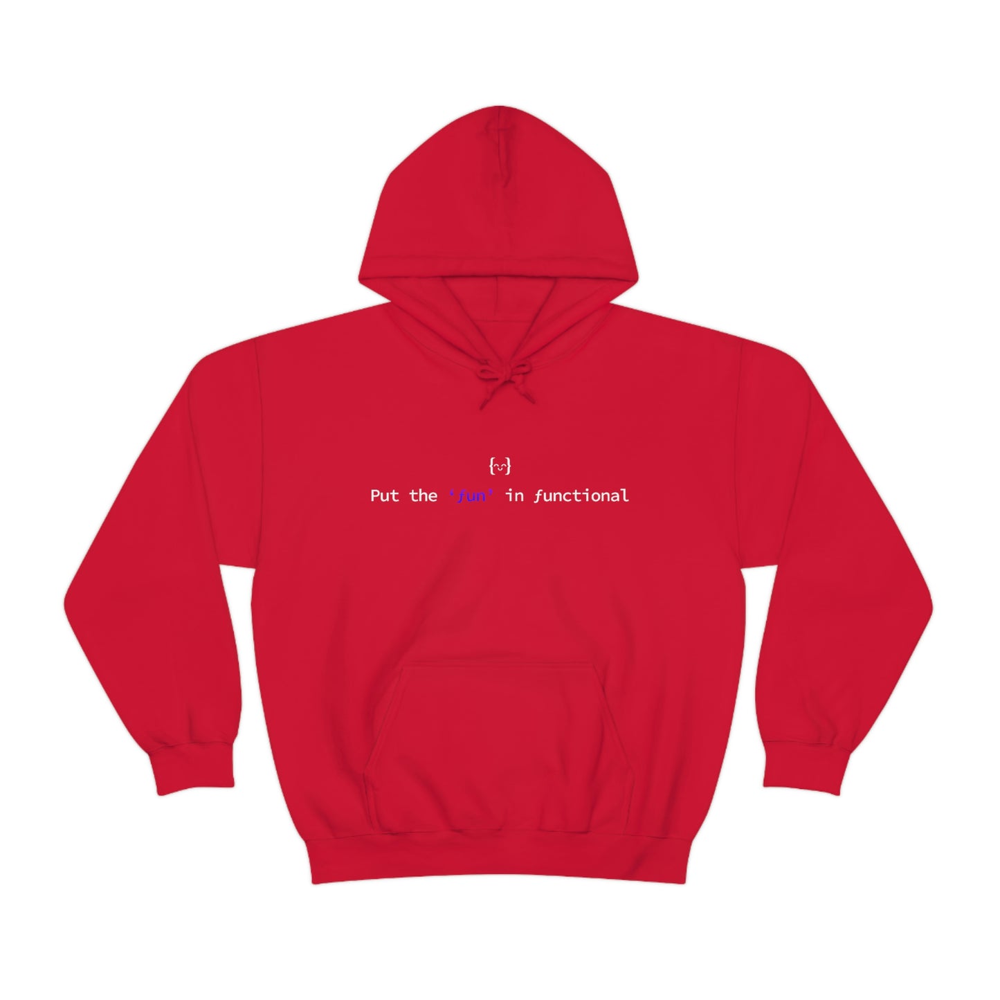 Unisex Hoodie - Fun in Functional LOGO FRONT - Dark Mode