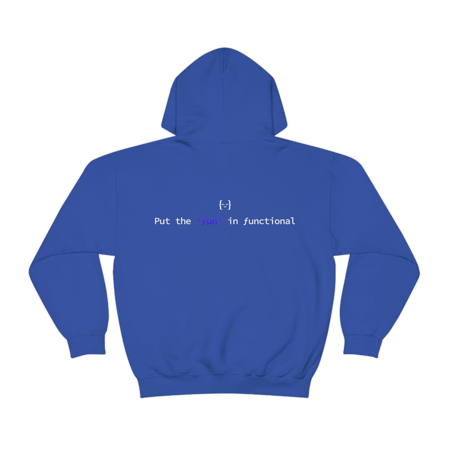 Unisex Hoodie - Fun in Functional LOGO BACK/EXERCISM LOGO FRONT - Dark Mode