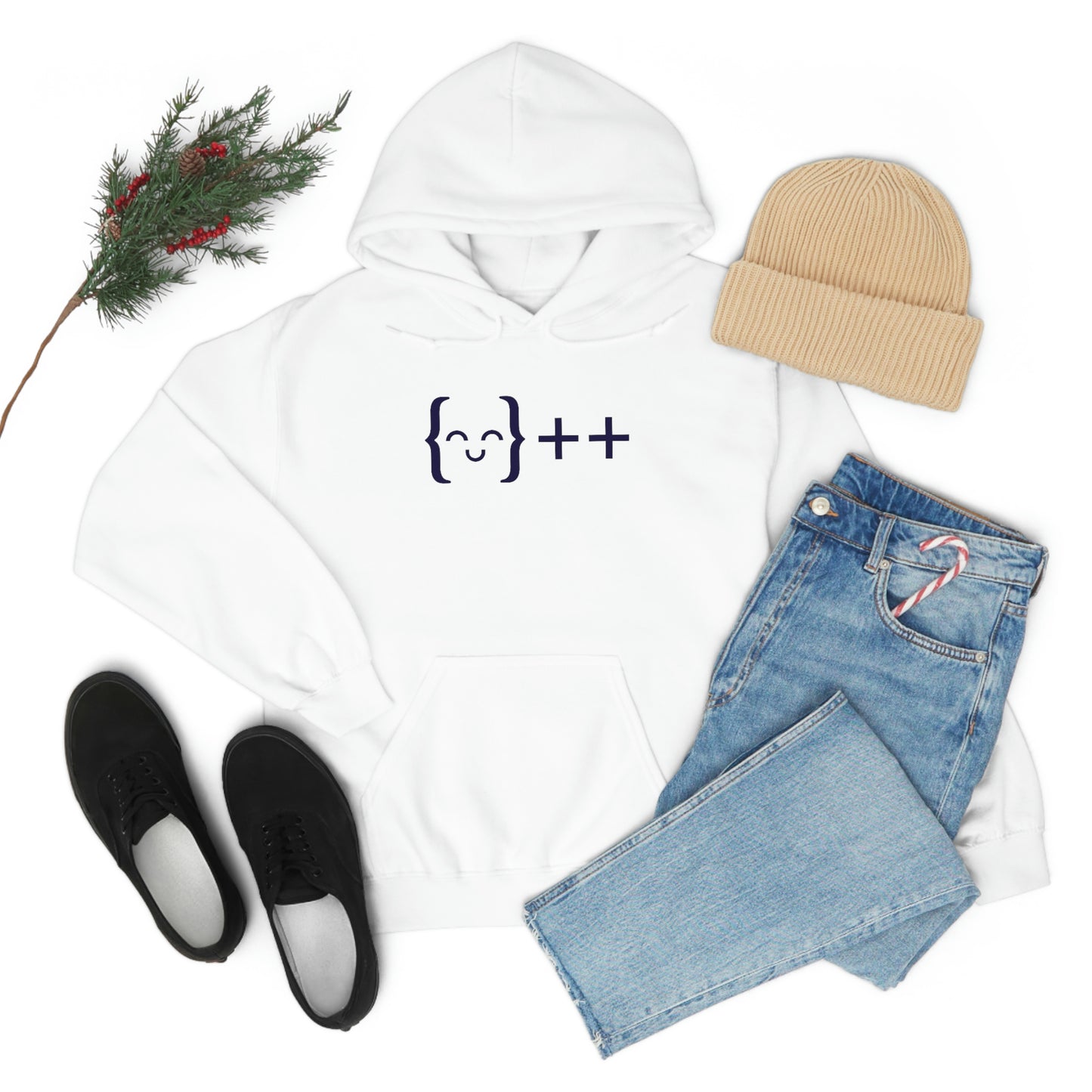 Unisex Hoodie - Mechanical March LOGO FRONT - Light Mode