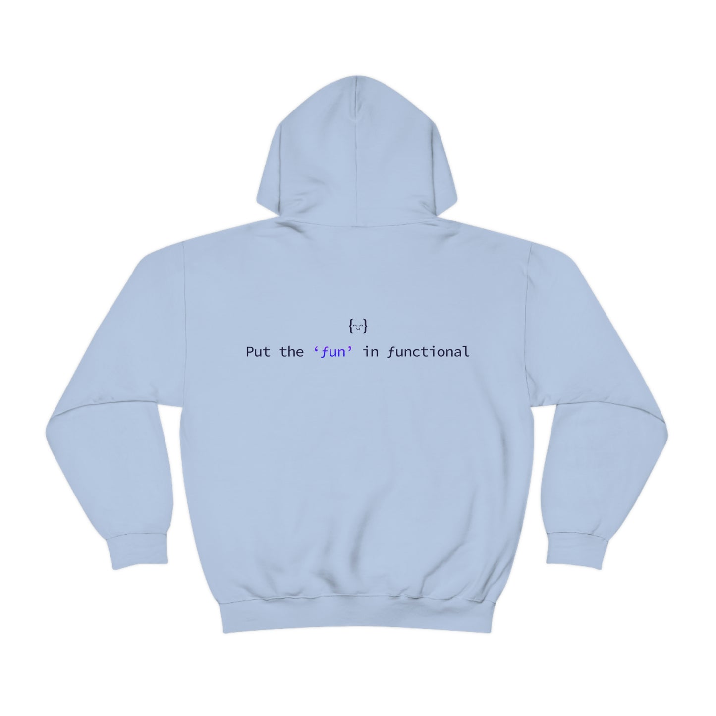 Unisex Hoodie - Fun in Functional LOGO BACK/EXERCISM LOGO FRONT- Light Mode
