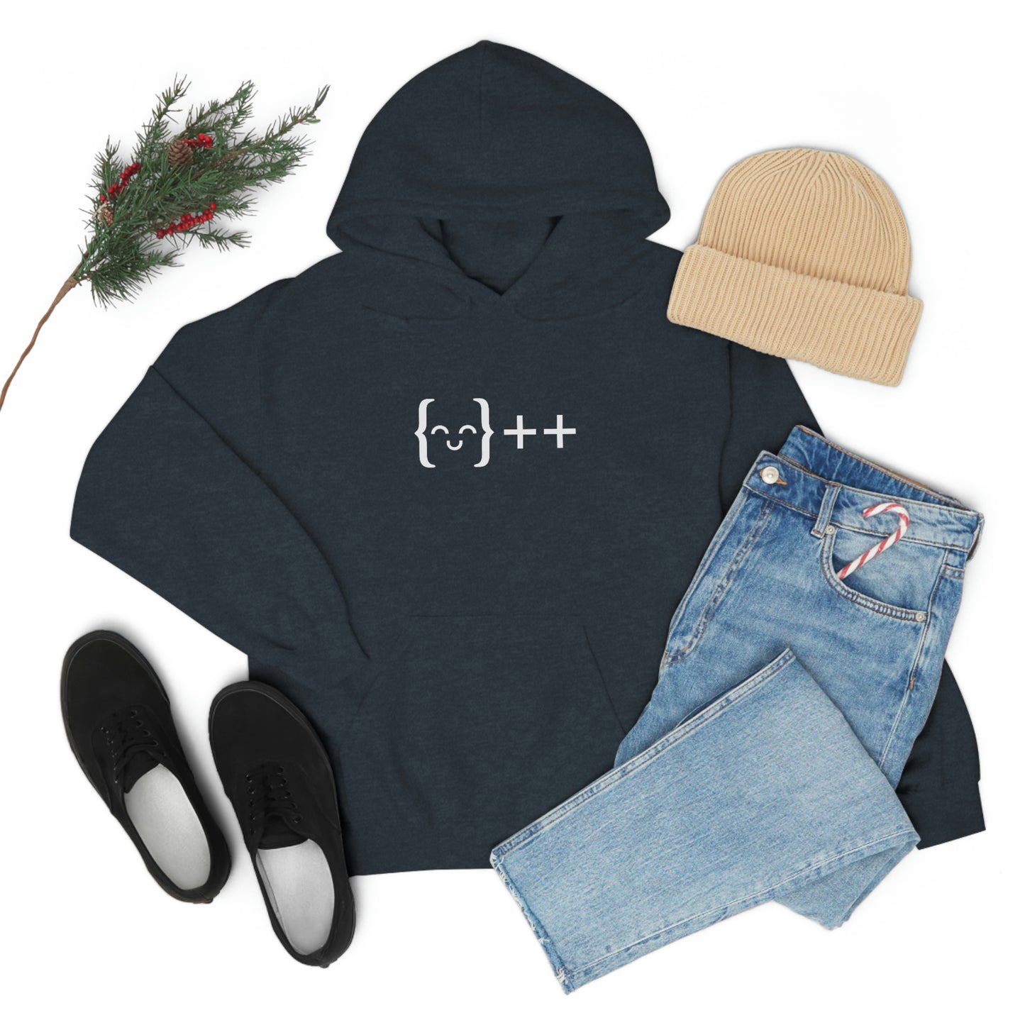 Unisex Hoodie - Mechanical March LOGO FRONT - Dark Mode
