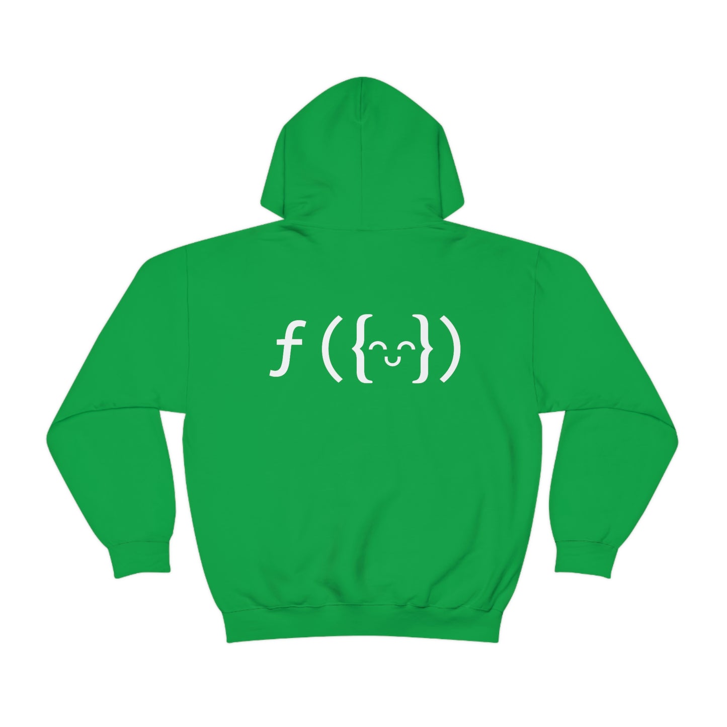 Unisex Hoodie - f( ) LOGO BACK/EXERCISM LOGO FRONT - Dark Mode