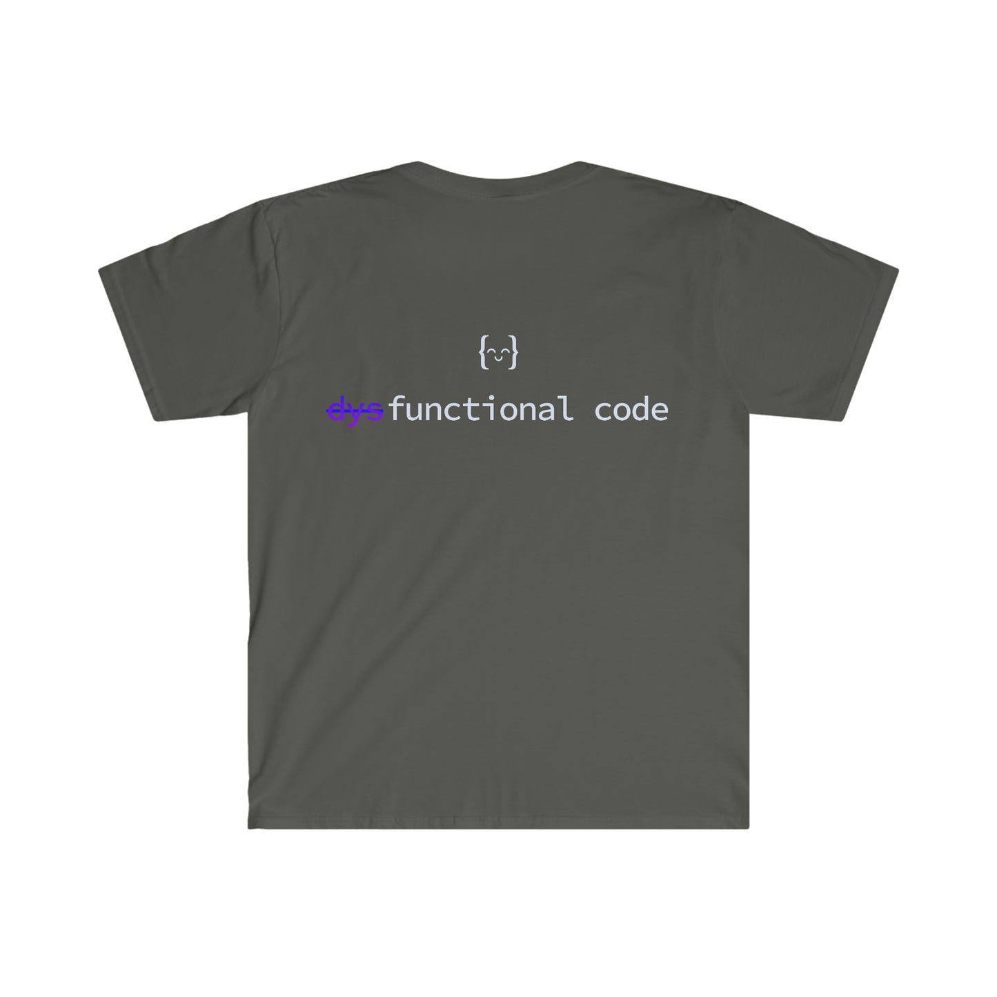 Unisex T-shirt - dsyFunctional February - LOGO BACK - Dark