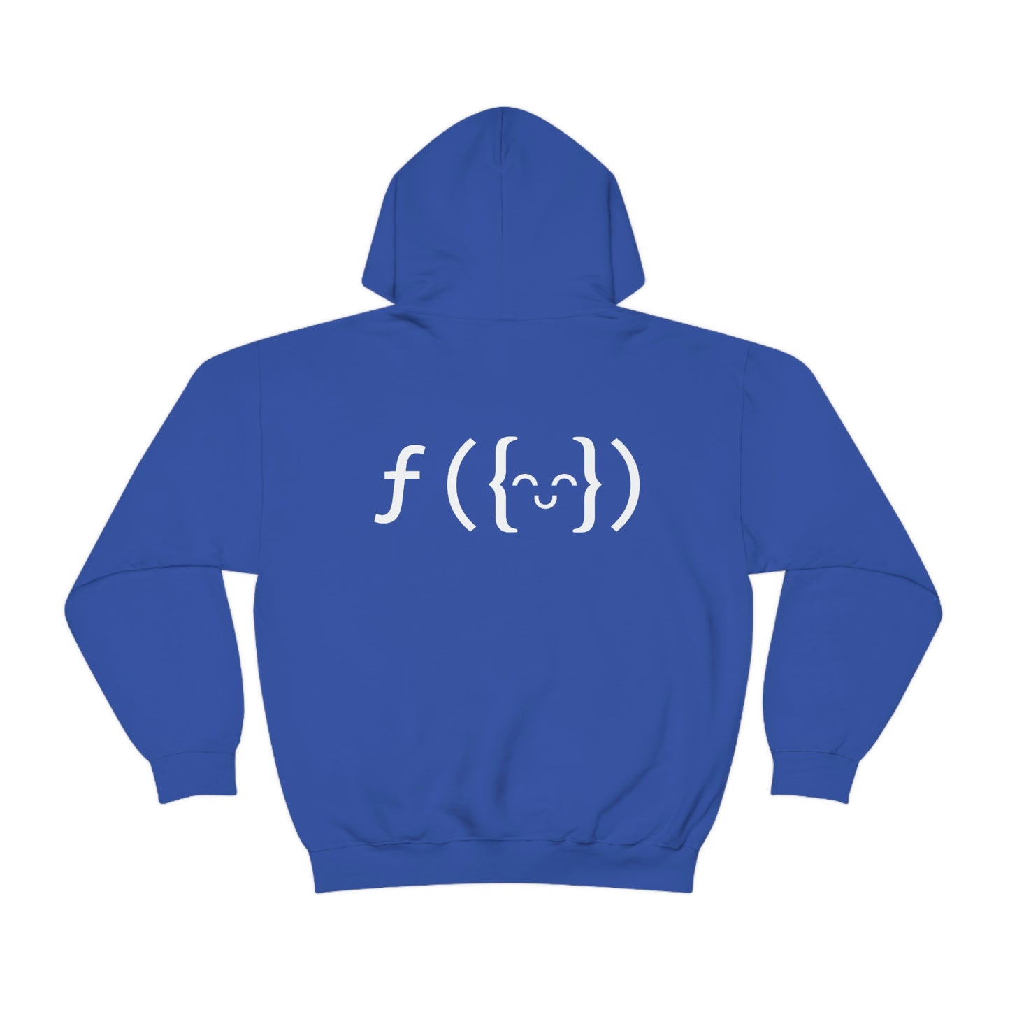 Unisex Hoodie - f( ) LOGO BACK/EXERCISM LOGO FRONT - Dark Mode