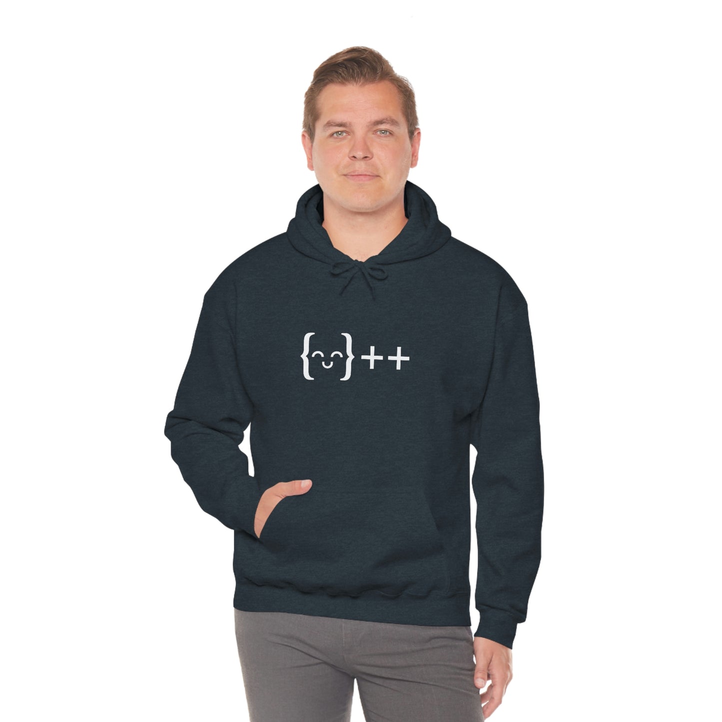 Unisex Hoodie - Mechanical March LOGO FRONT - Dark Mode