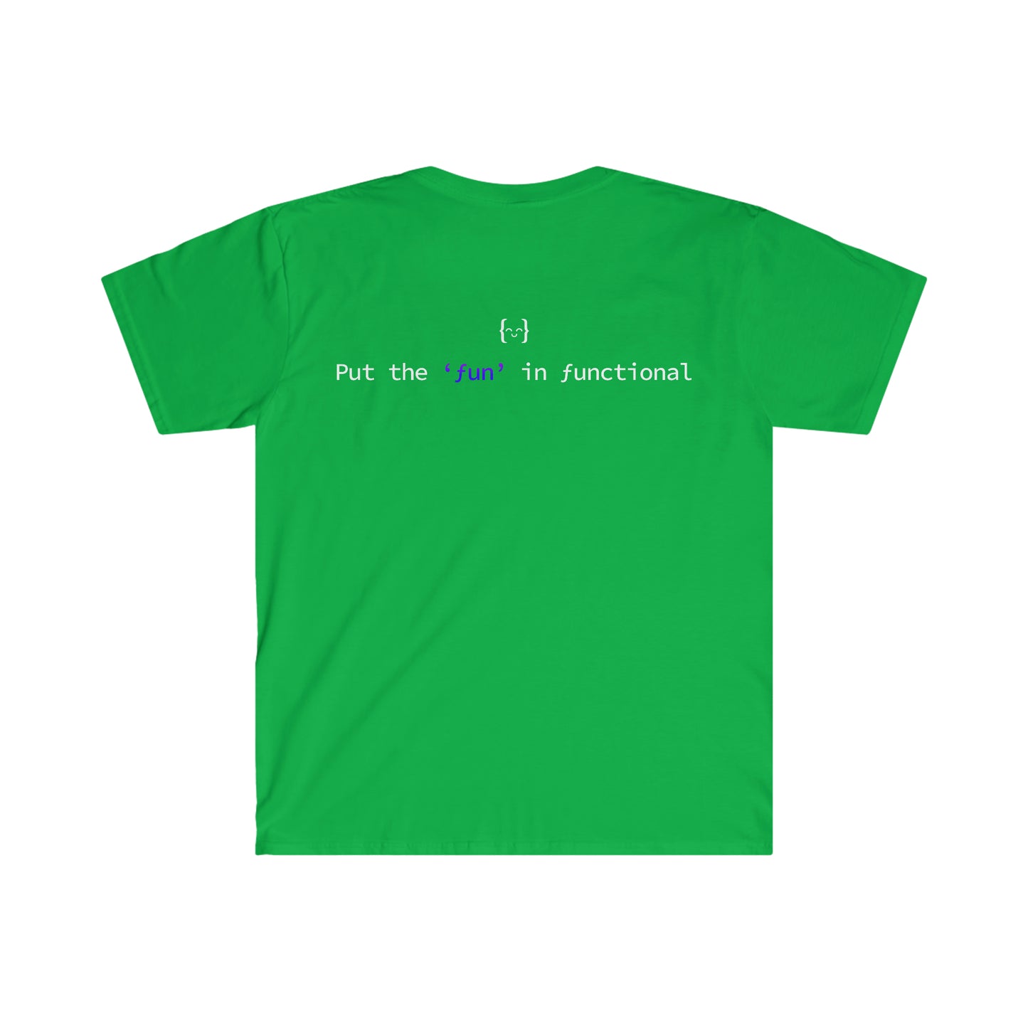 Unisex T-shirt - Fun in Functional LOGO BACK - Dark