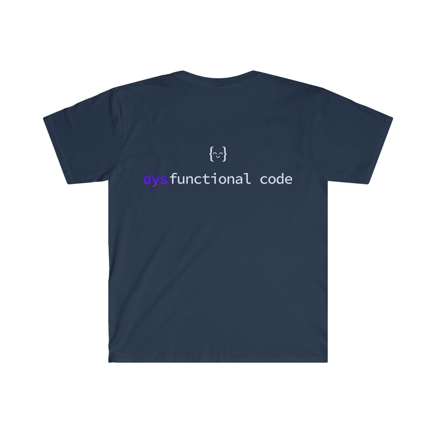 Unisex T-shirt - dsyFunctional February - LOGO BACK - Dark