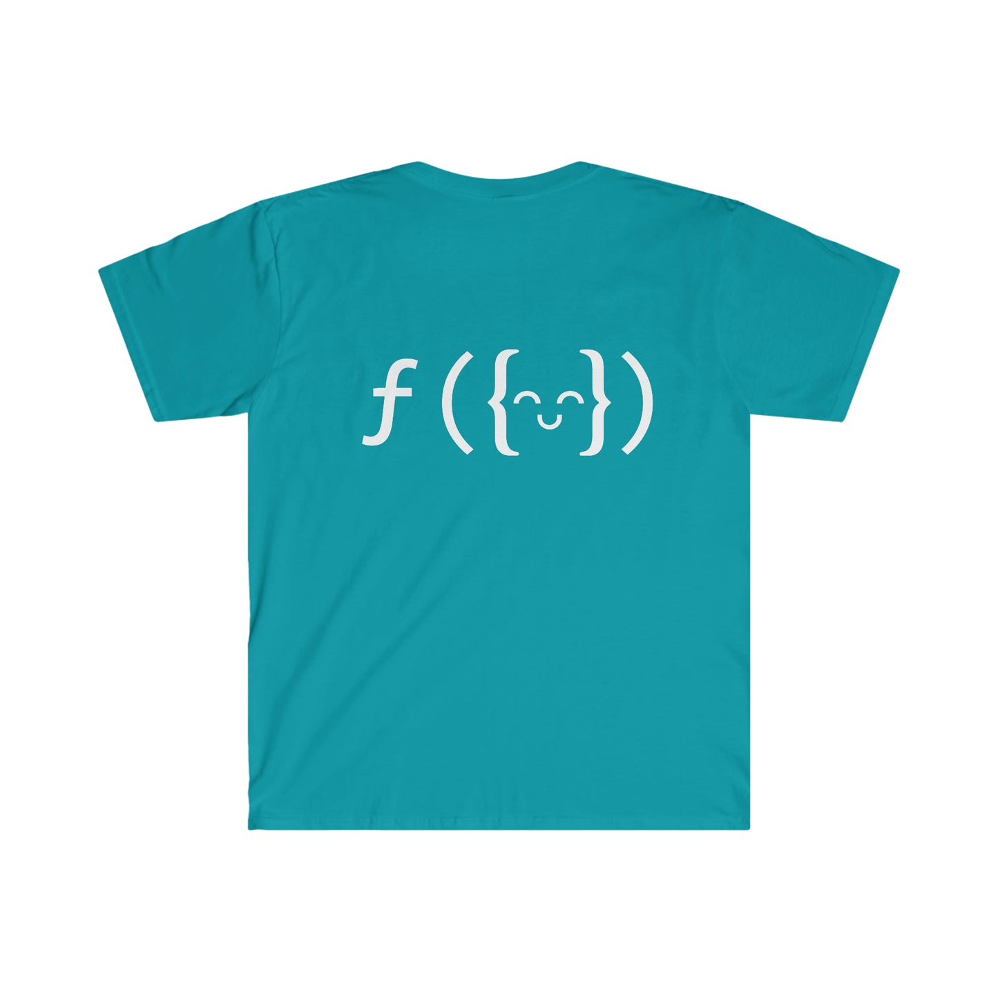 Unisex T-shirt - f( ) LOGO BACK - Dark