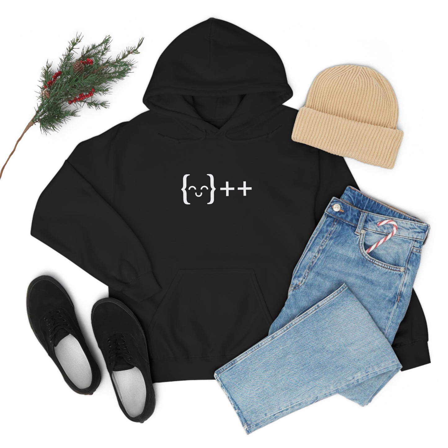 Unisex Hoodie - Mechanical March LOGO FRONT - Dark Mode