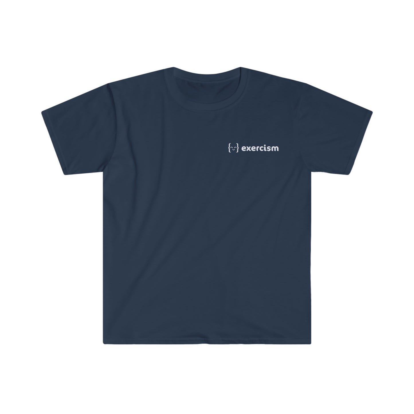Unisex T-shirt - f( ) LOGO BACK - Dark
