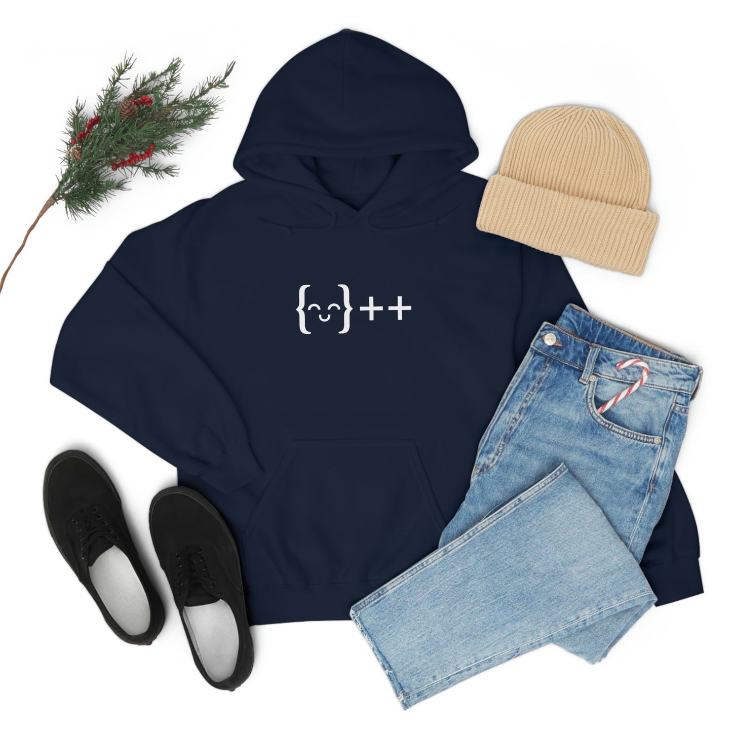 Unisex Hoodie - Mechanical March LOGO FRONT - Dark Mode