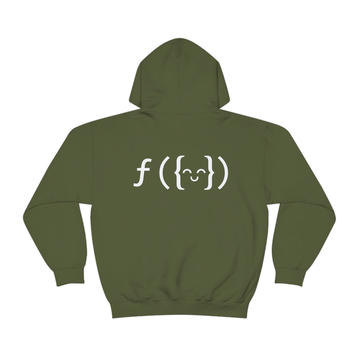 Unisex Hoodie - f( ) LOGO BACK/EXERCISM LOGO FRONT - Dark Mode