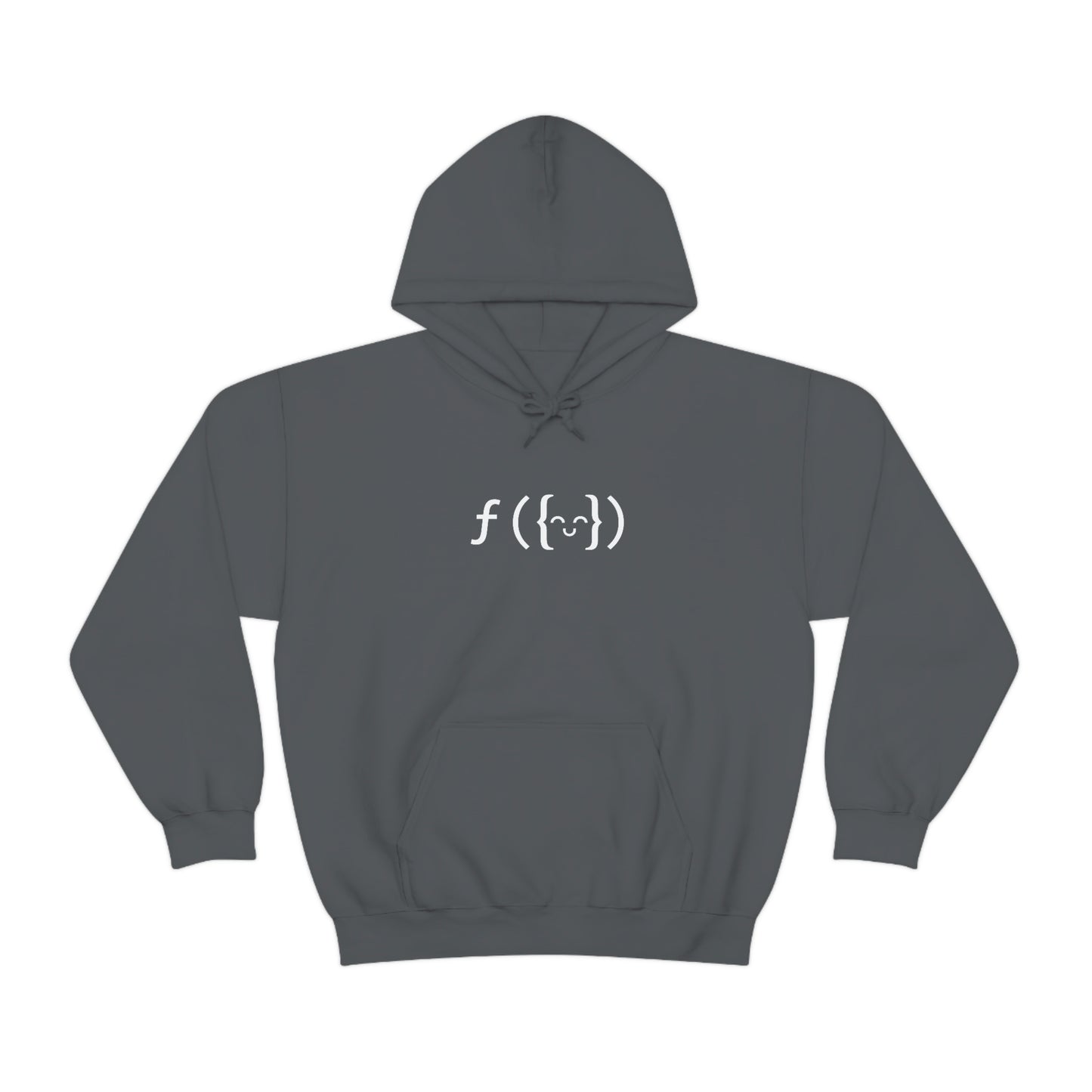 Unisex Hoodie - f( ) LOGO FRONT - Dark Mode