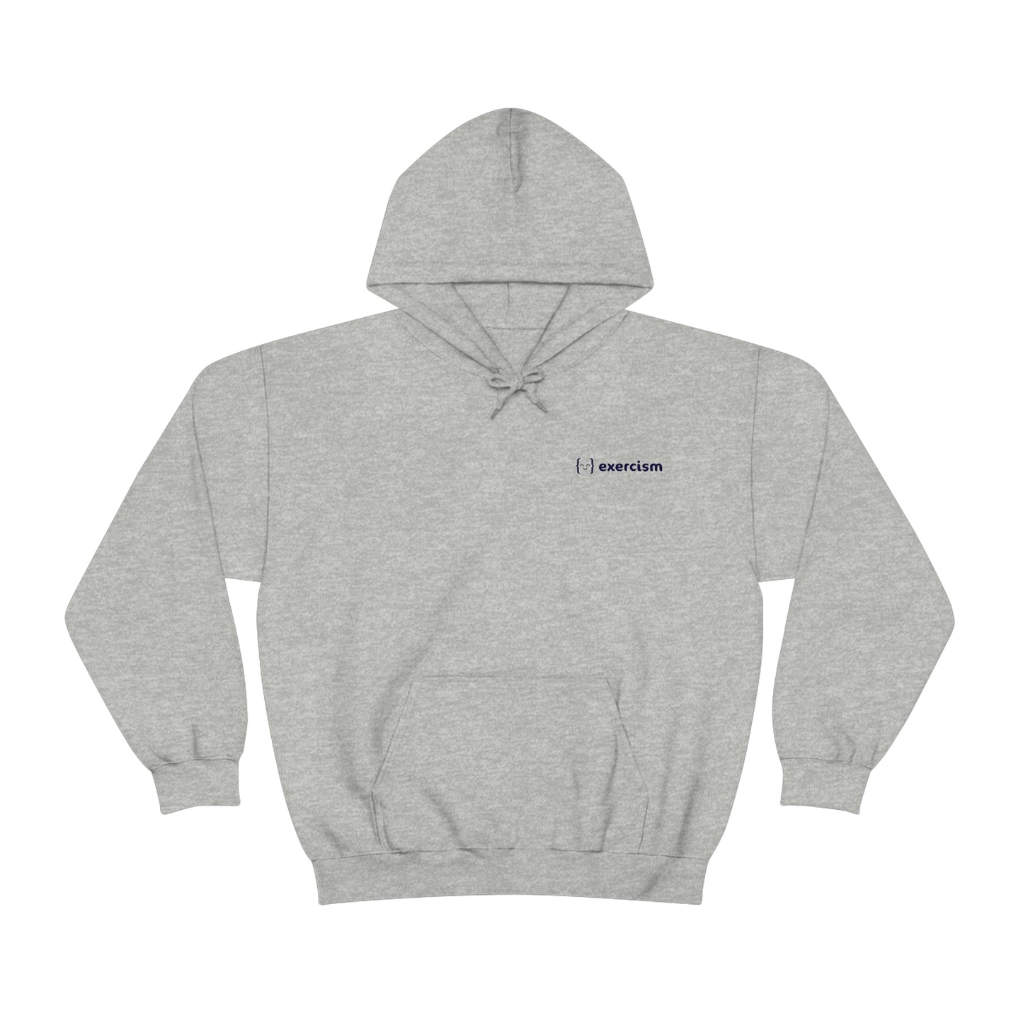 Unisex Hoodie - Fun in Functional LOGO BACK/EXERCISM LOGO FRONT- Light Mode