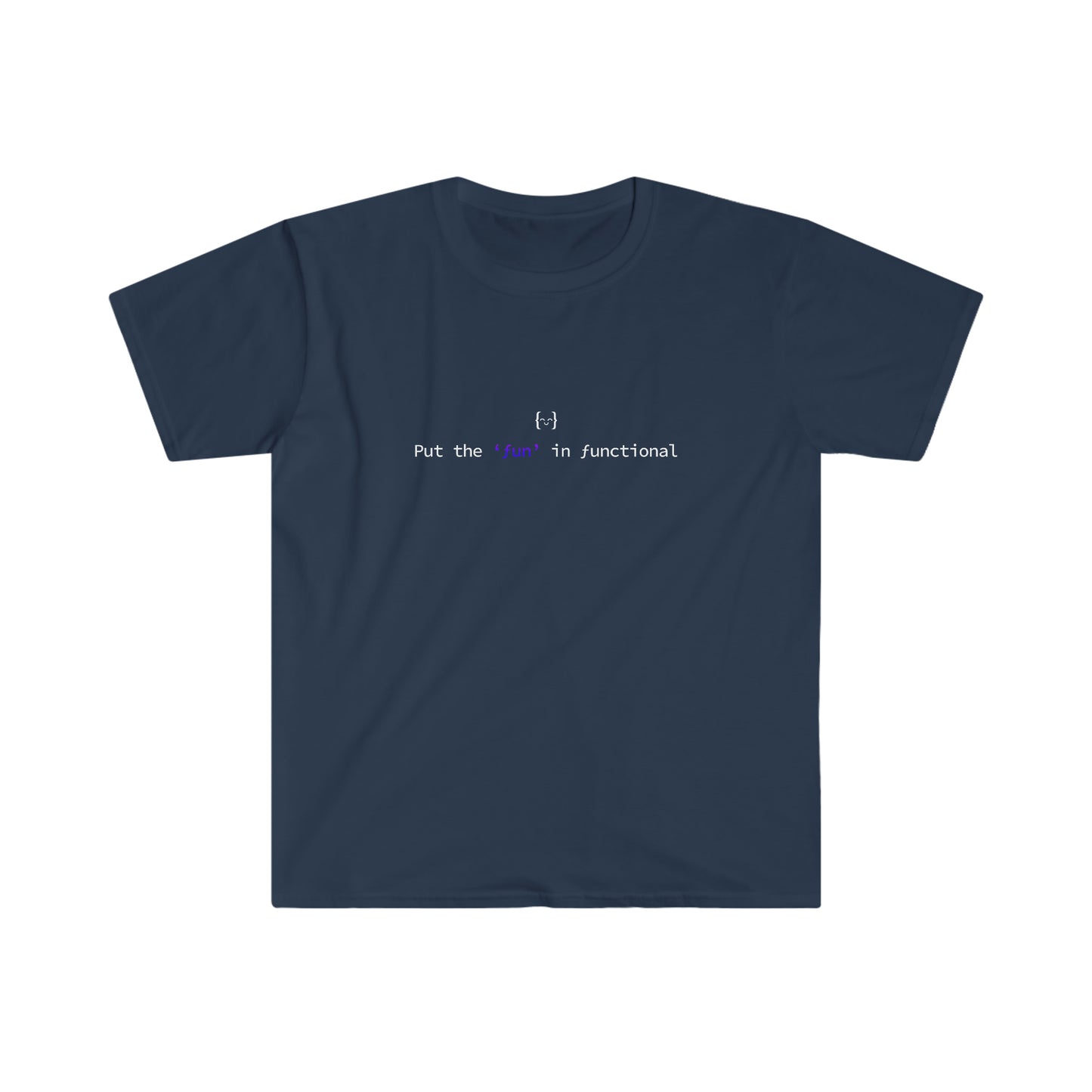 Unisex T-shirt - Fun in Functional LOGO FRONT - Dark
