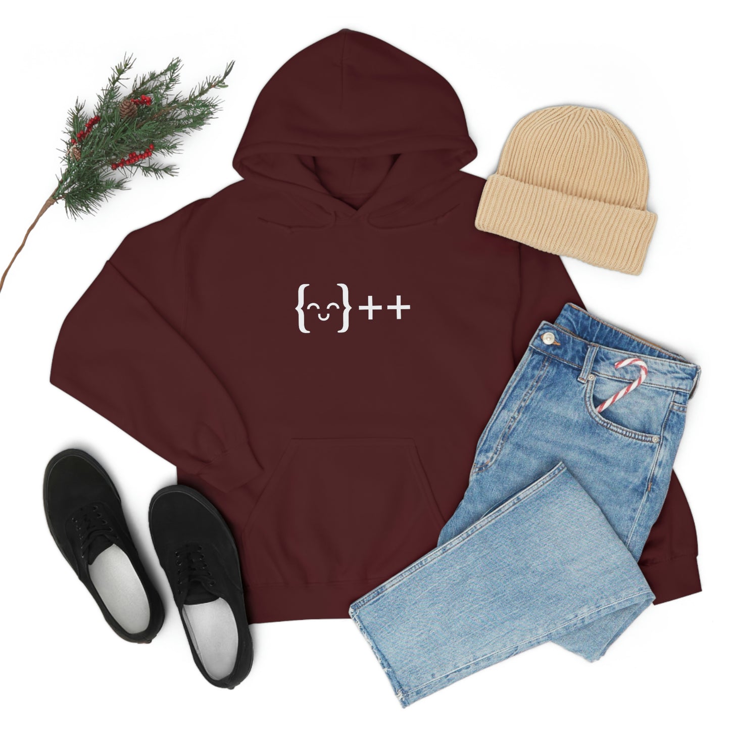 Unisex Hoodie - Mechanical March LOGO FRONT - Dark Mode
