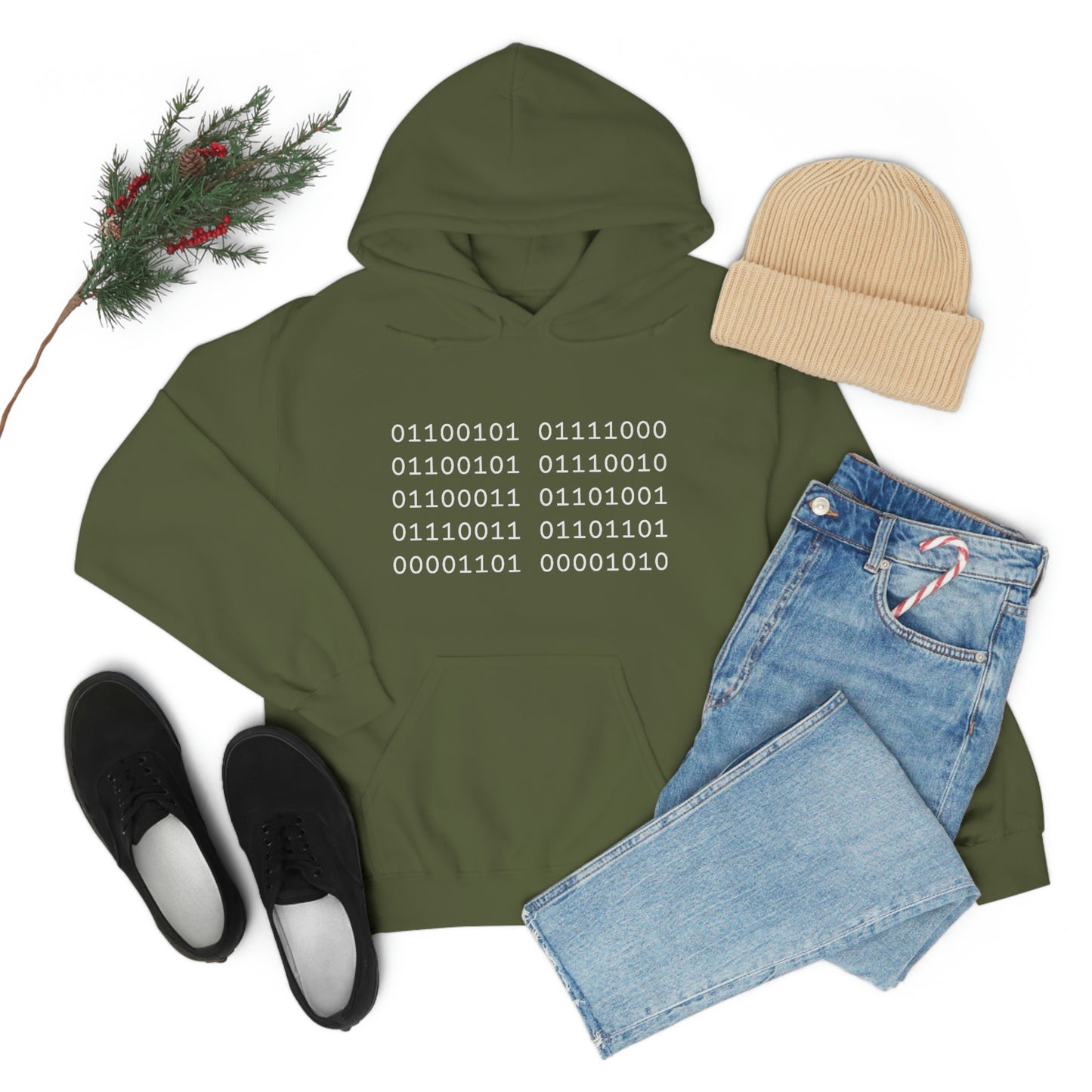 Unisex Hoodie - Mechanical March LOGO FRONT - Dark Mode
