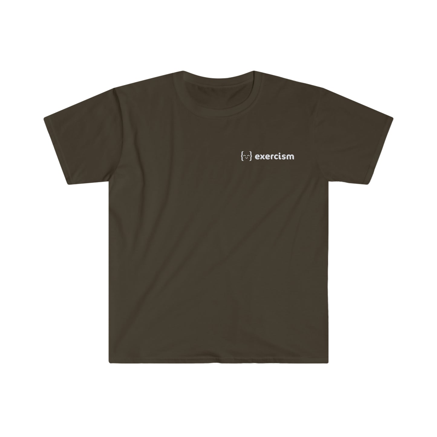 Unisex T-shirt - f( ) LOGO BACK - Dark