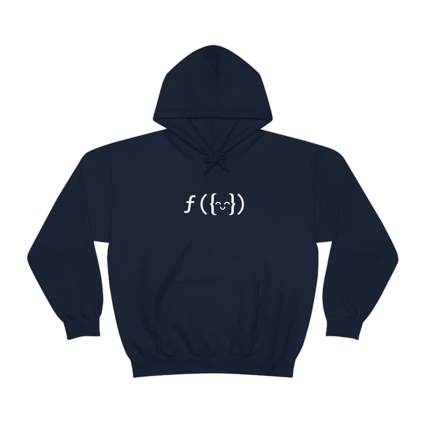 Unisex Hoodie - f( ) LOGO FRONT - Dark Mode