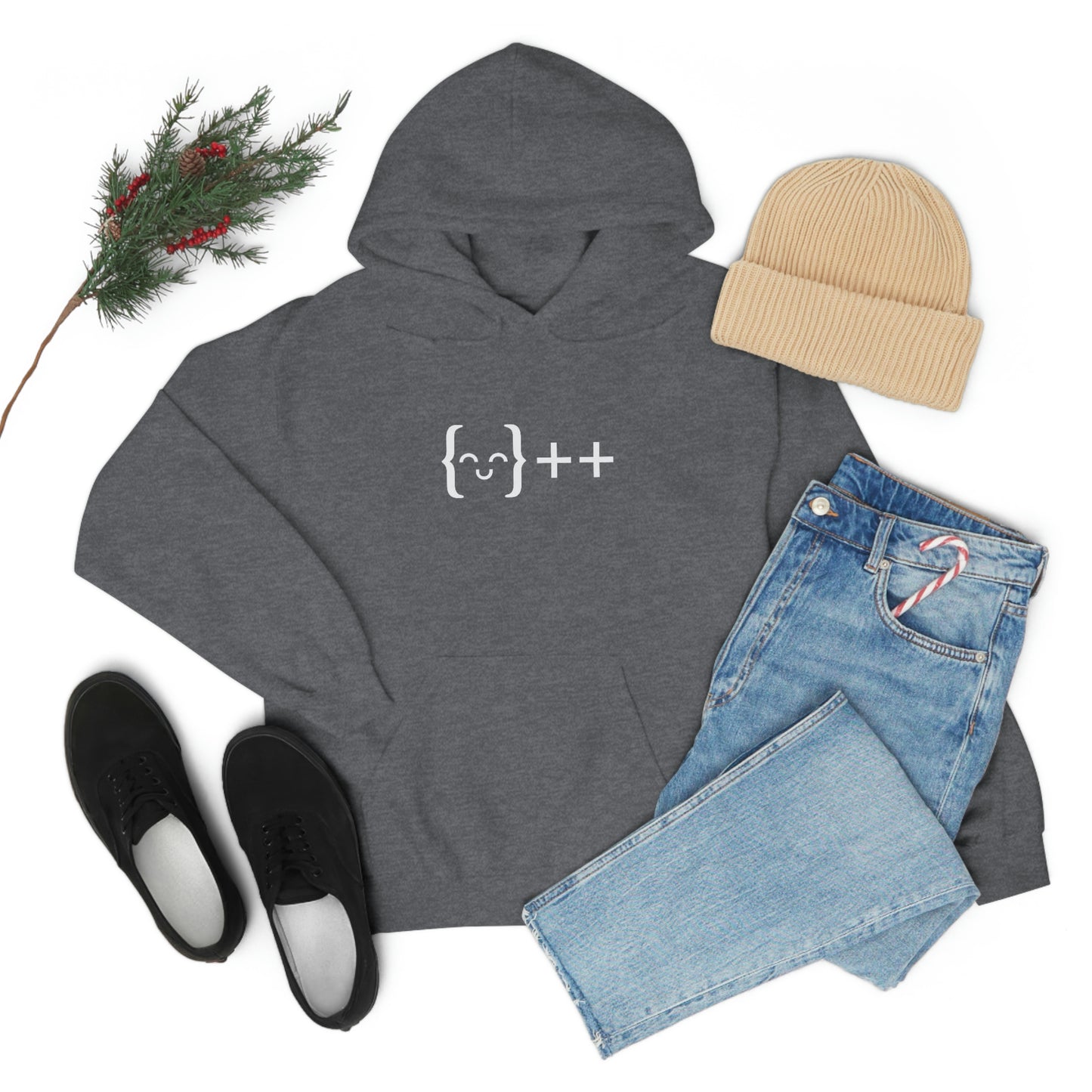 Unisex Hoodie - Mechanical March LOGO FRONT - Dark Mode