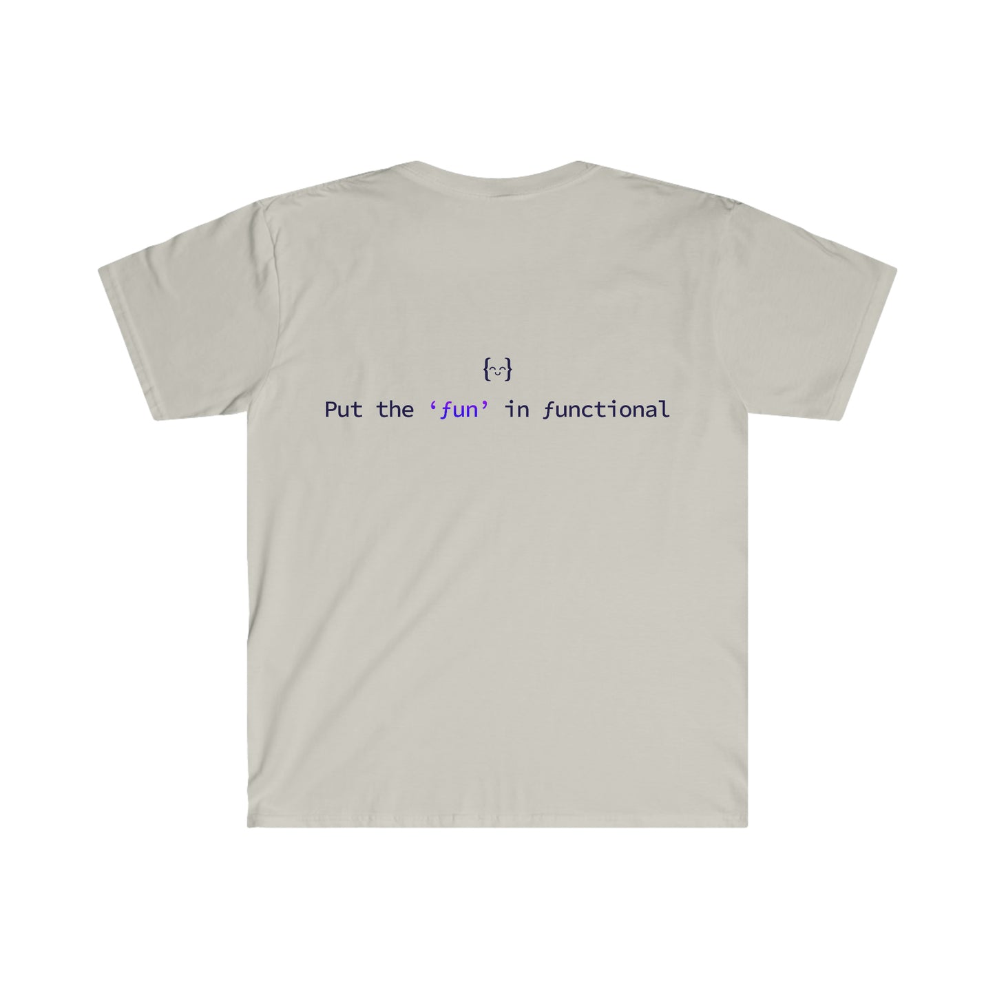 Unisex T-shirt - Fun In Functional LOGO BACK - Light