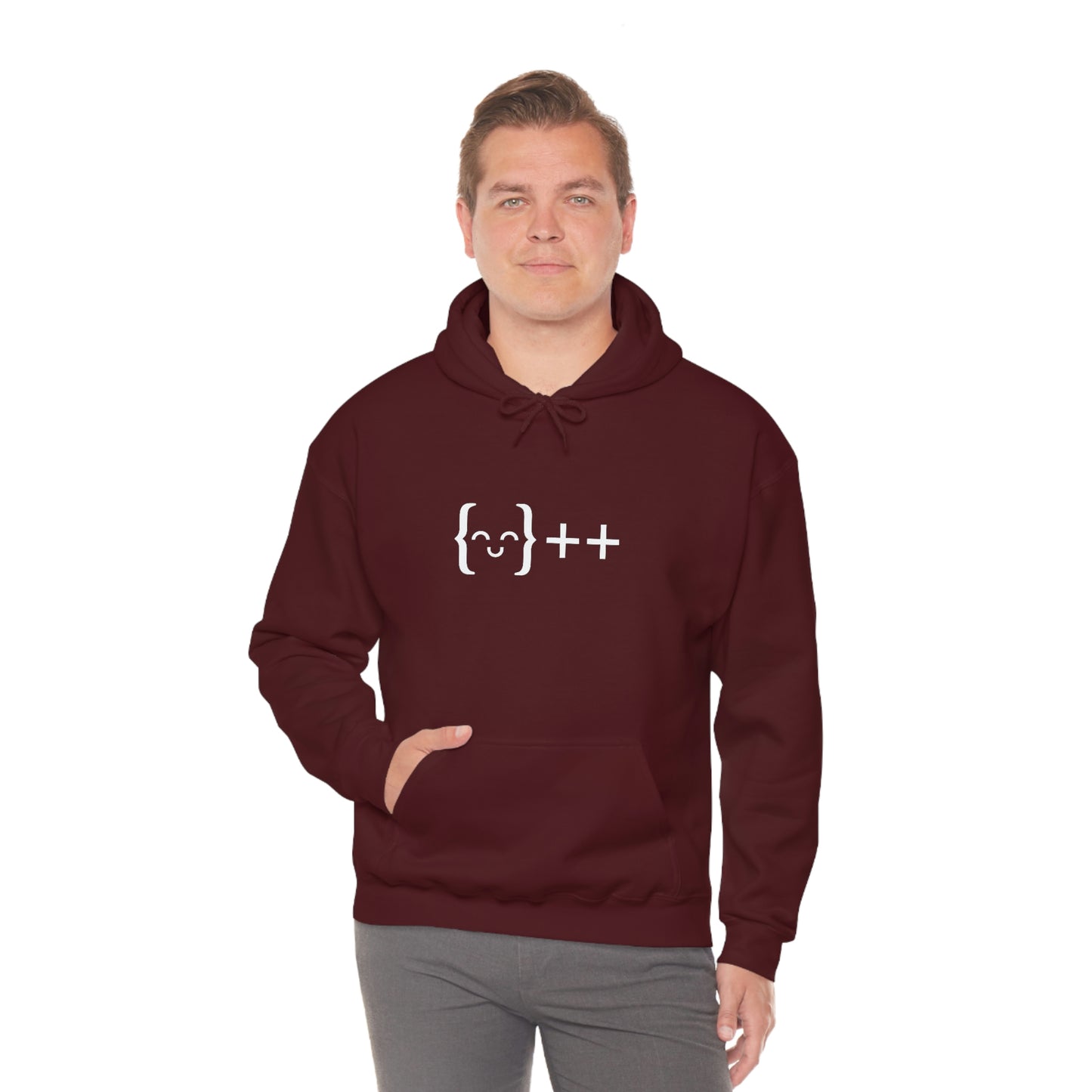 Unisex Hoodie - Mechanical March LOGO FRONT - Dark Mode