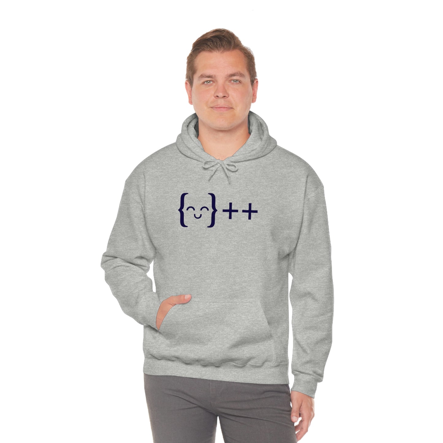 Unisex Hoodie - Mechanical March LOGO FRONT - Light Mode