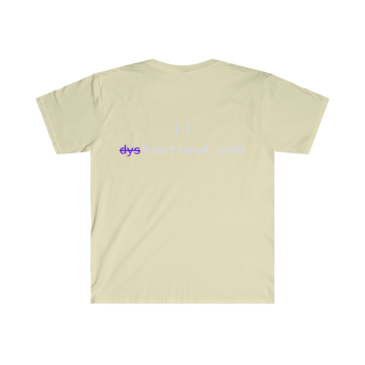 Unisex T-shirt - dsyFunctional February - LOGO BACK - Dark