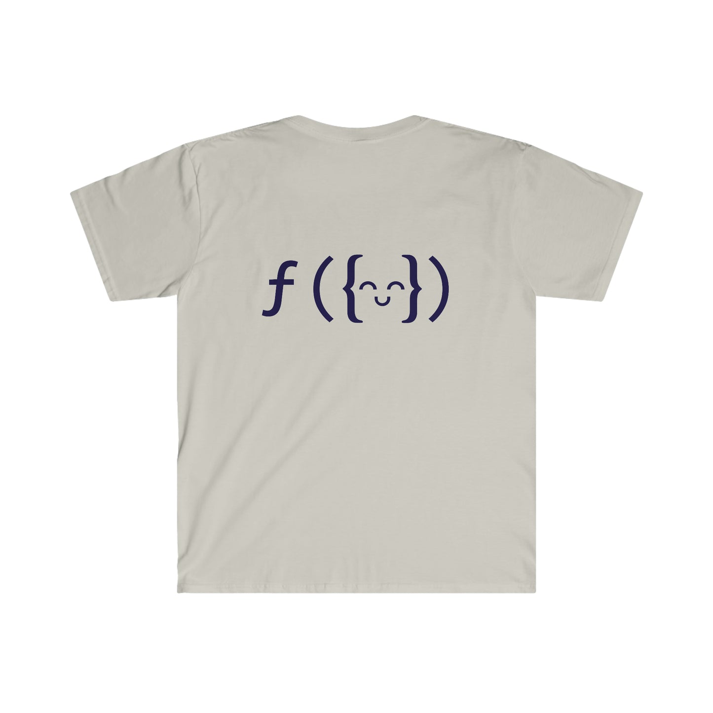 Unisex T-shirt - f( ) LOGO BACK - Light