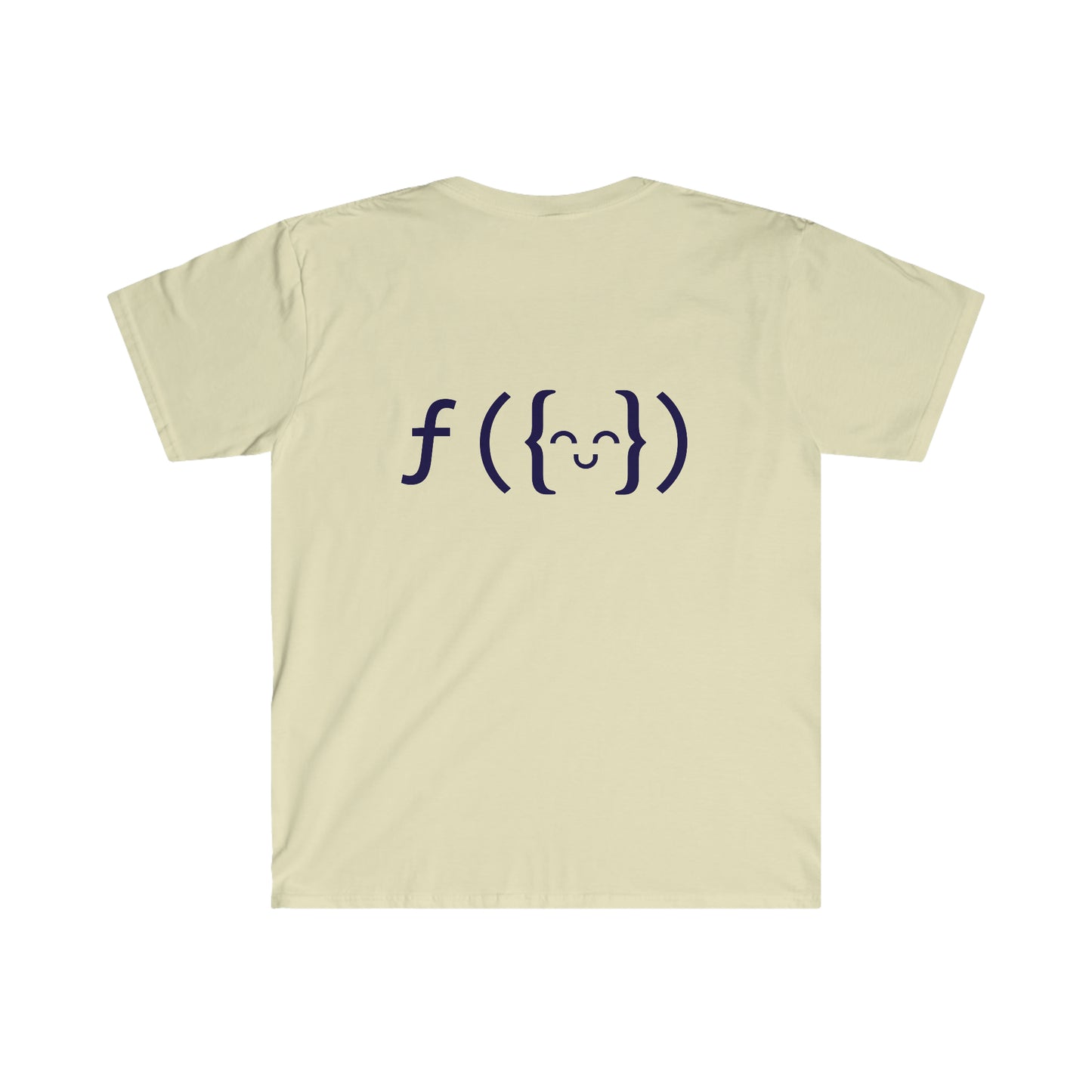 Unisex T-shirt - f( ) LOGO BACK - Light
