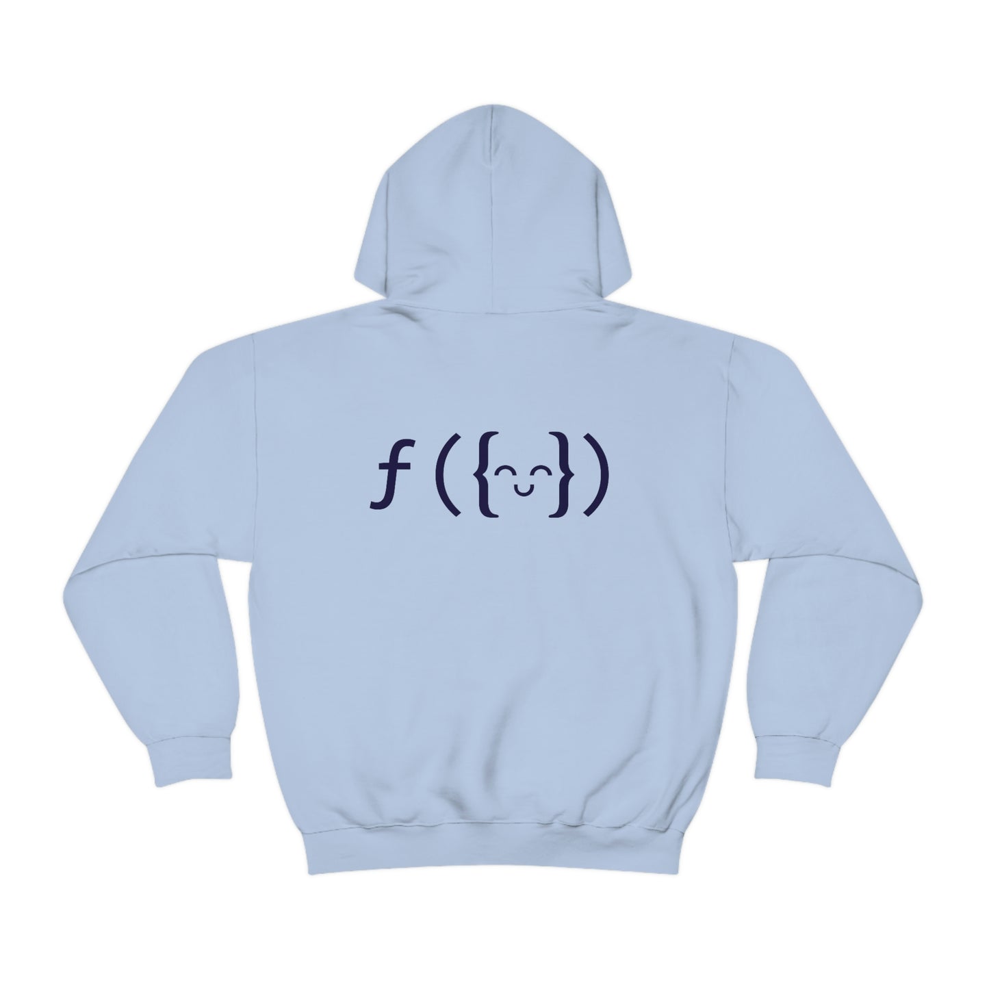 Unisex Hoodie - f( ) LOGO BACK/EXERCISM LOGO FRONT - Light Mode
