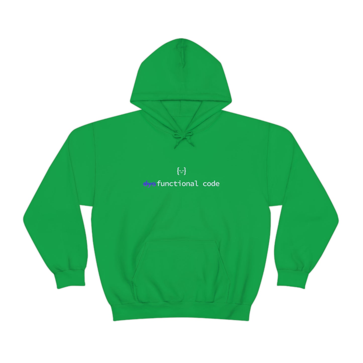 Unisex Hoodie - dysFunctional February LOGO FRONT - Dark Mode