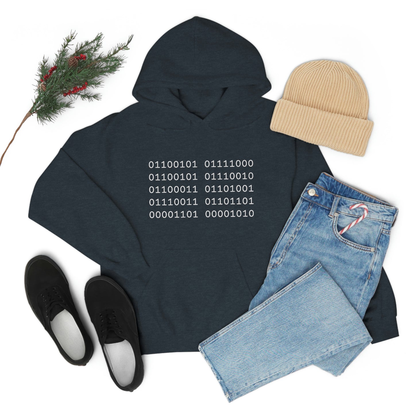 Unisex Hoodie - Mechanical March LOGO FRONT - Dark Mode