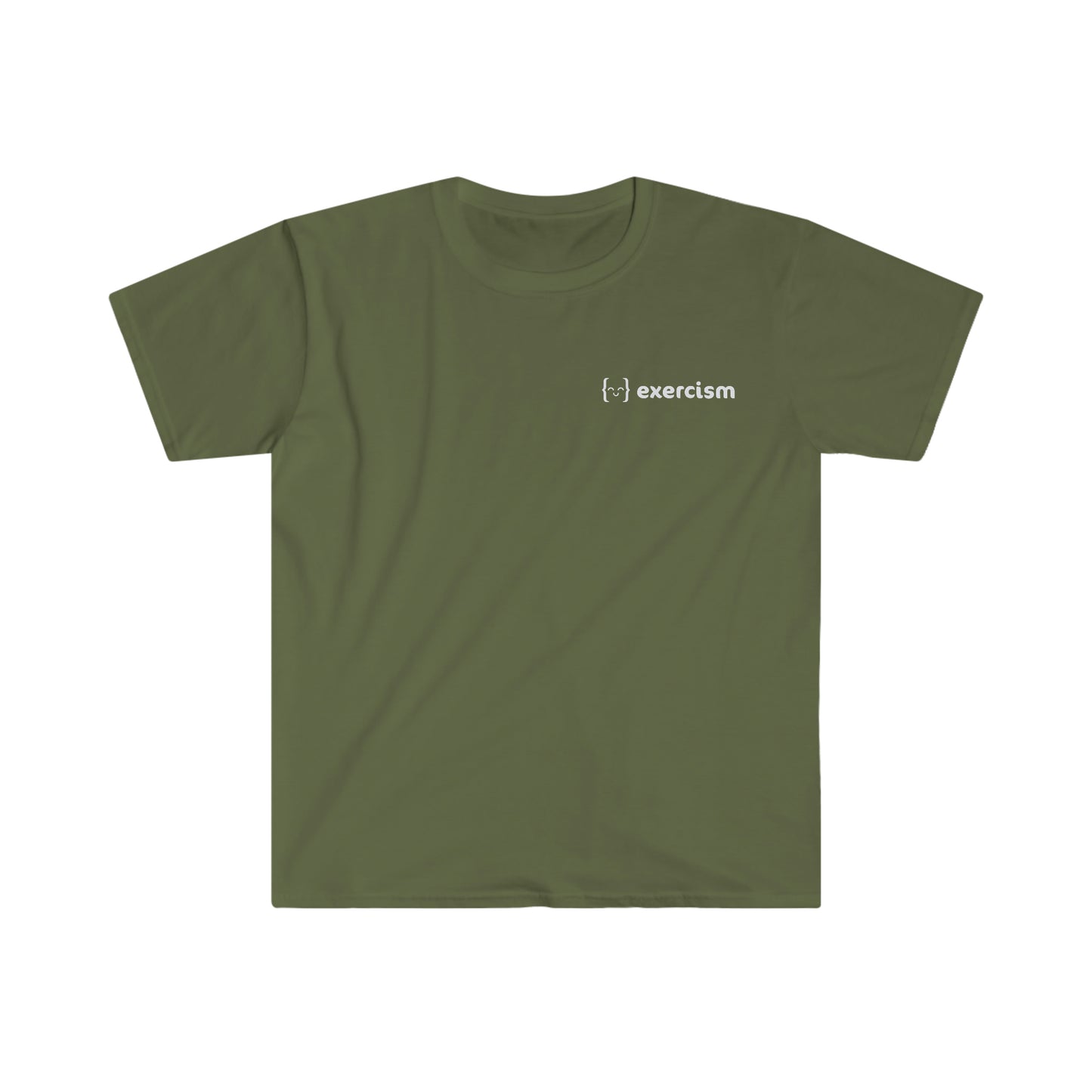 Unisex T-shirt - f( ) LOGO BACK - Dark