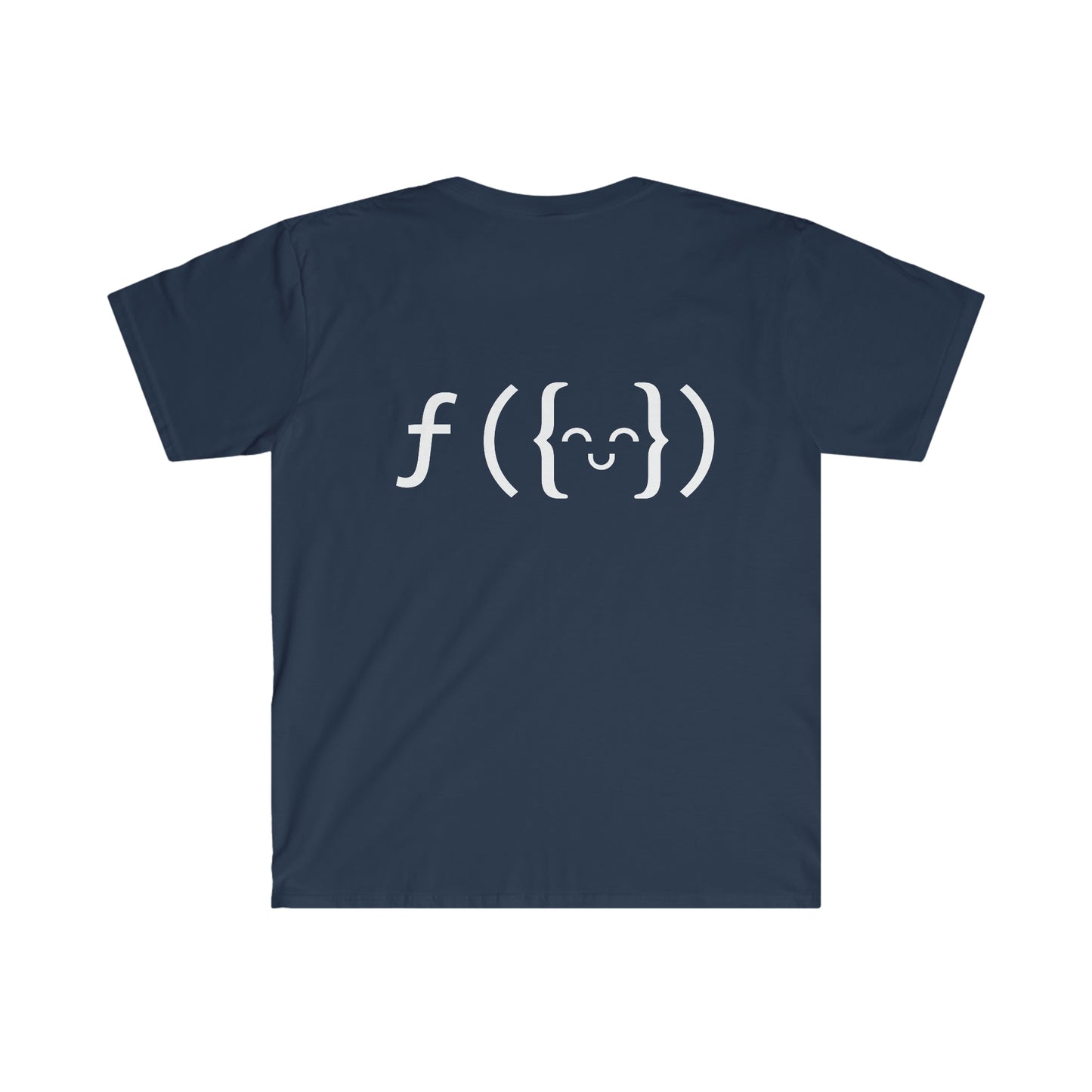 Unisex T-shirt - f( ) LOGO BACK - Dark