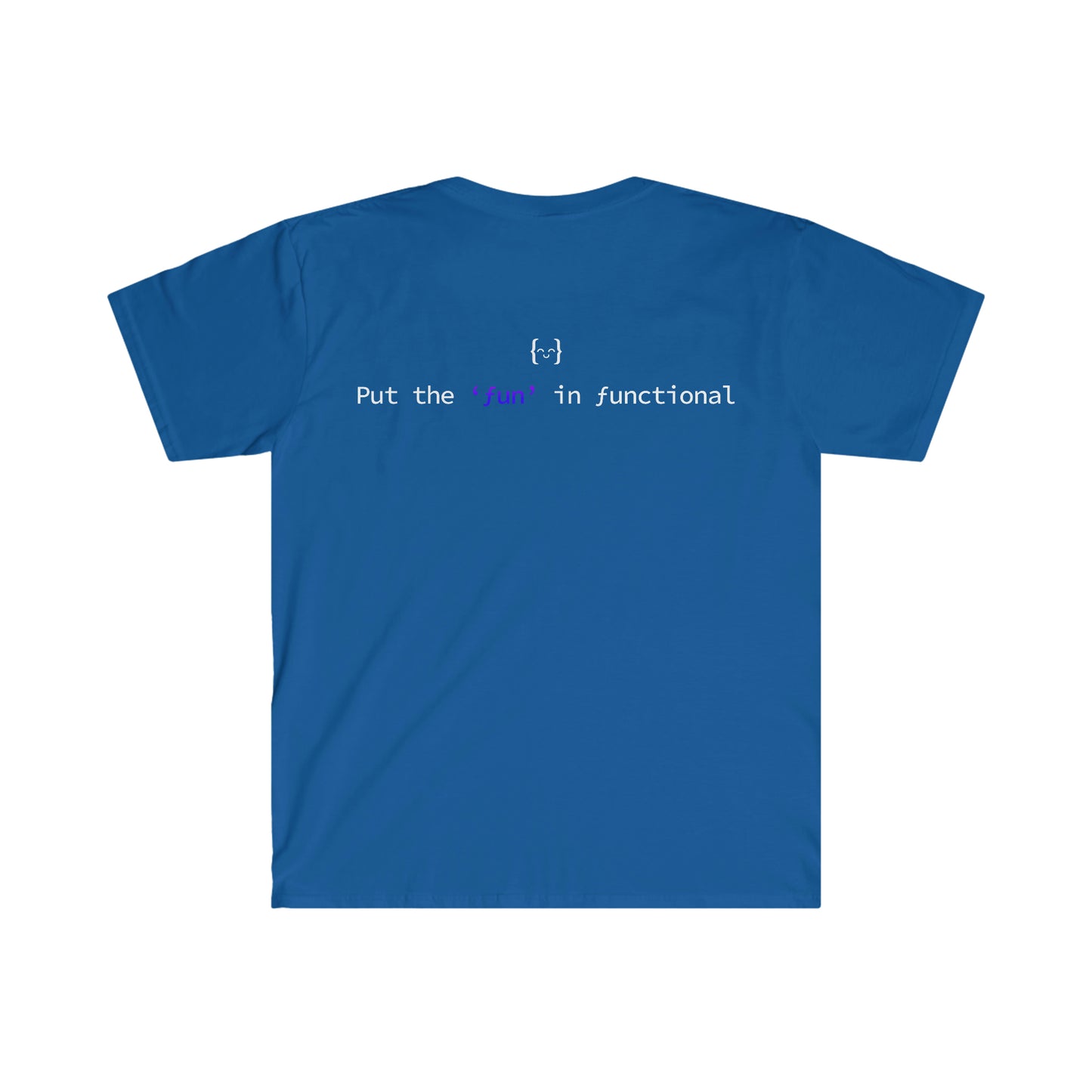 Unisex T-shirt - Fun in Functional LOGO BACK - Dark